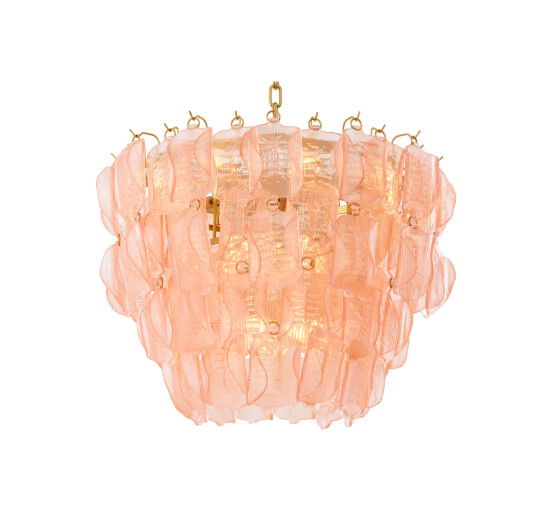 Pink - Solange Chandelier Pink