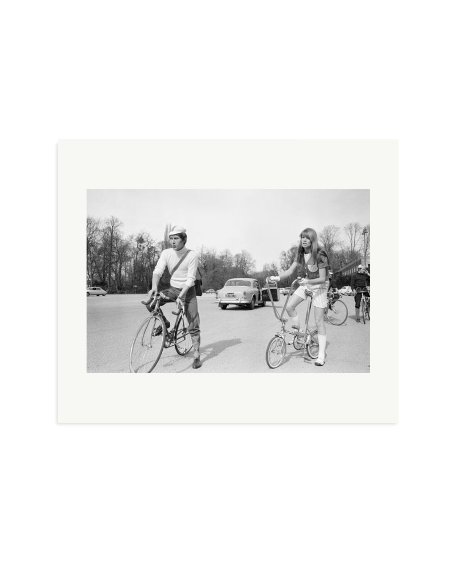Jacques Dutronc and Françoise Hardy Print Only / Large