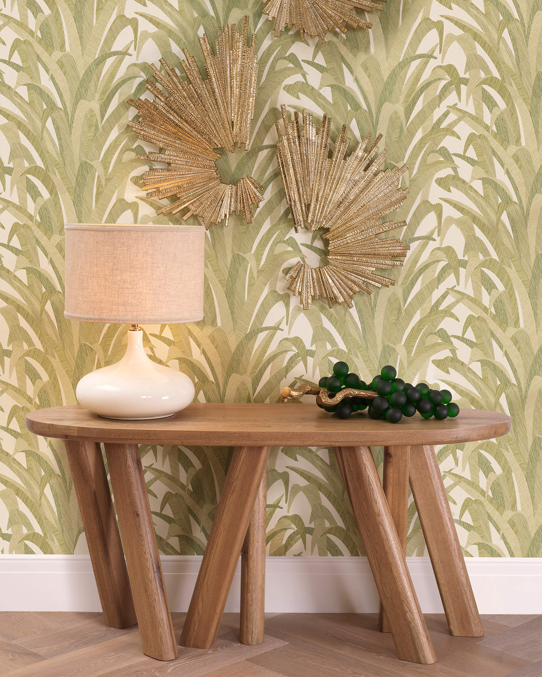 French Grapes dekoration grön