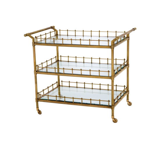 null - Scarlett Trolley Vintage Brass L