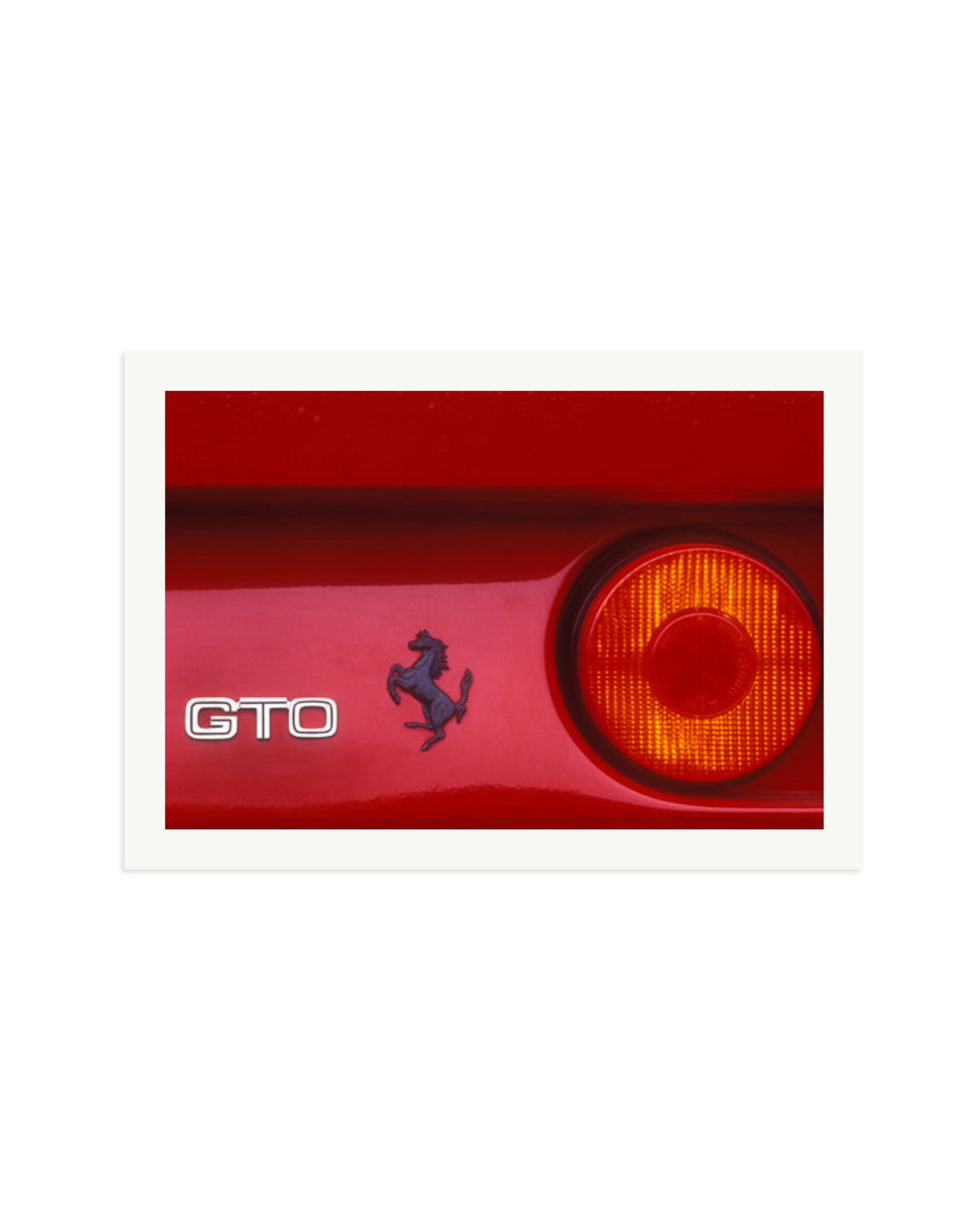 Ferrari 288 badge Print Only / XXL