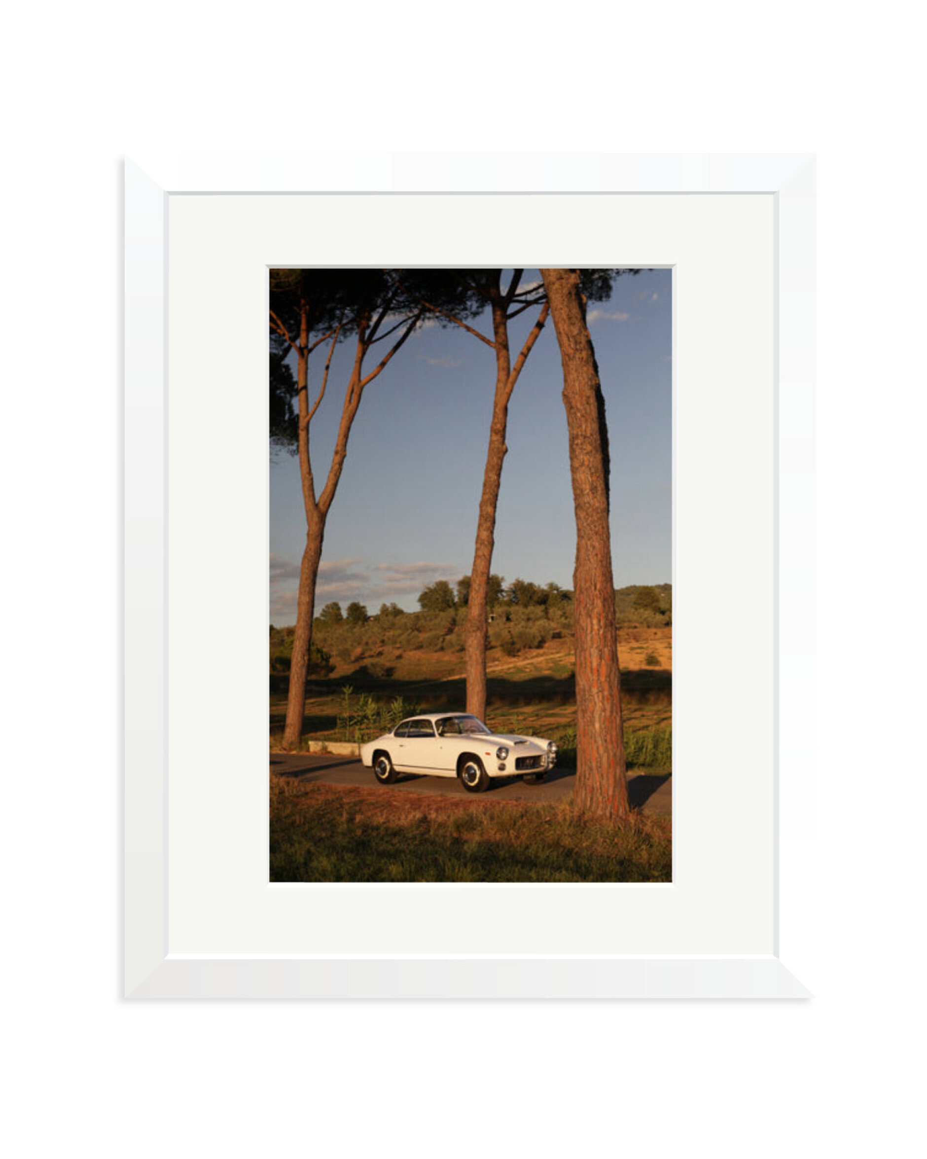 Lancia Flaminia Sport Zagato White / Medium
