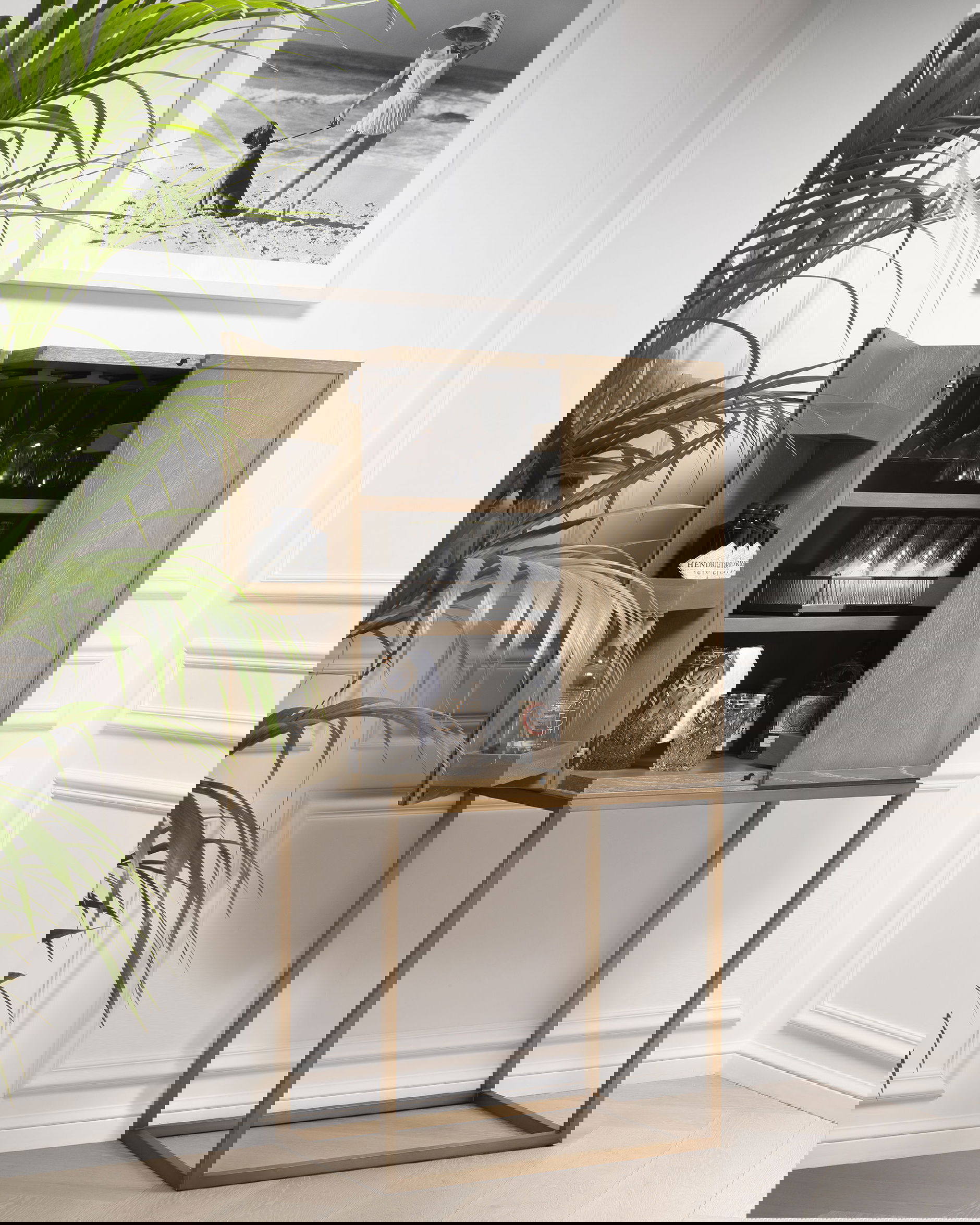 Highland vinskåp washed oak