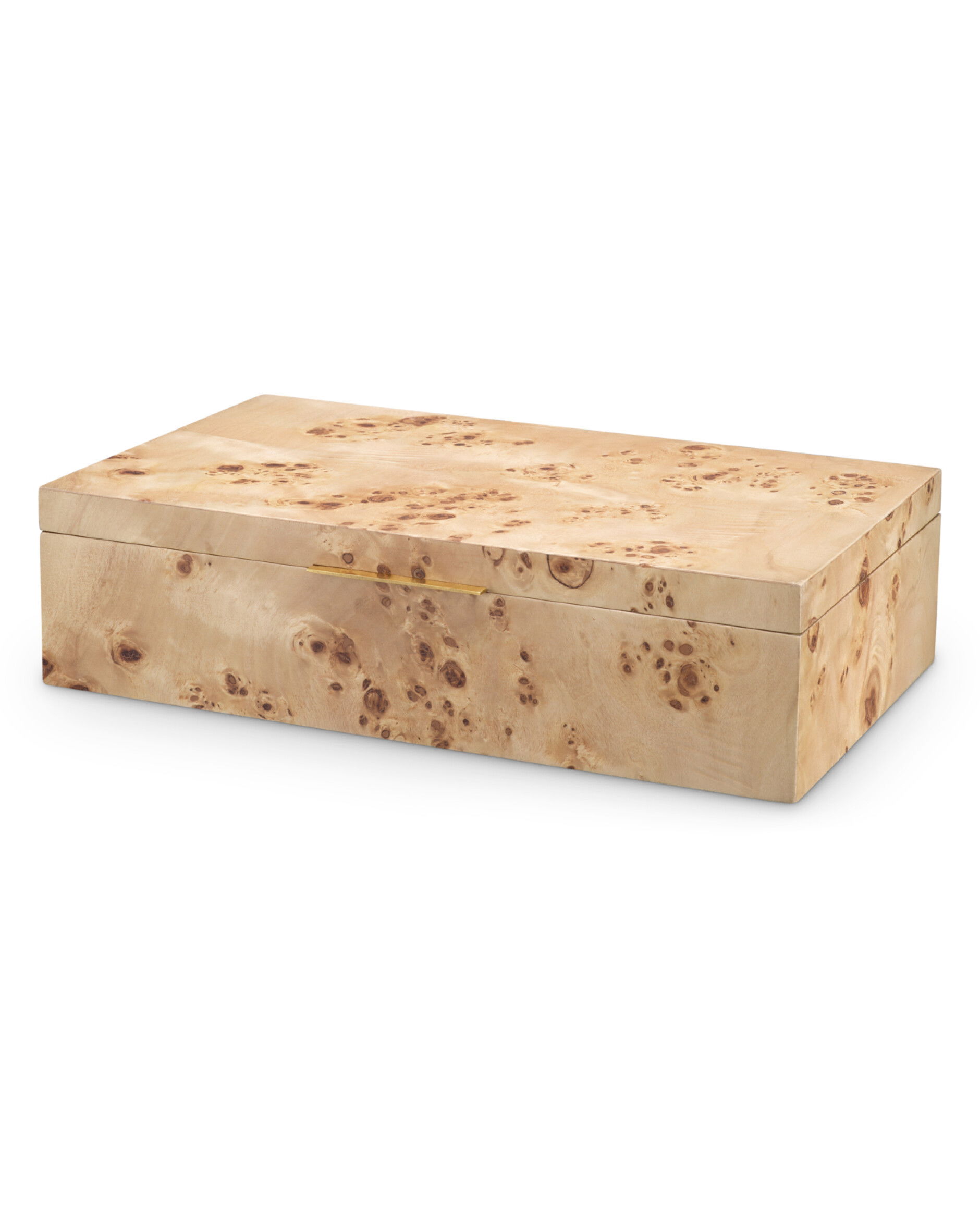 Faro Box Light Brown Mappa Burl