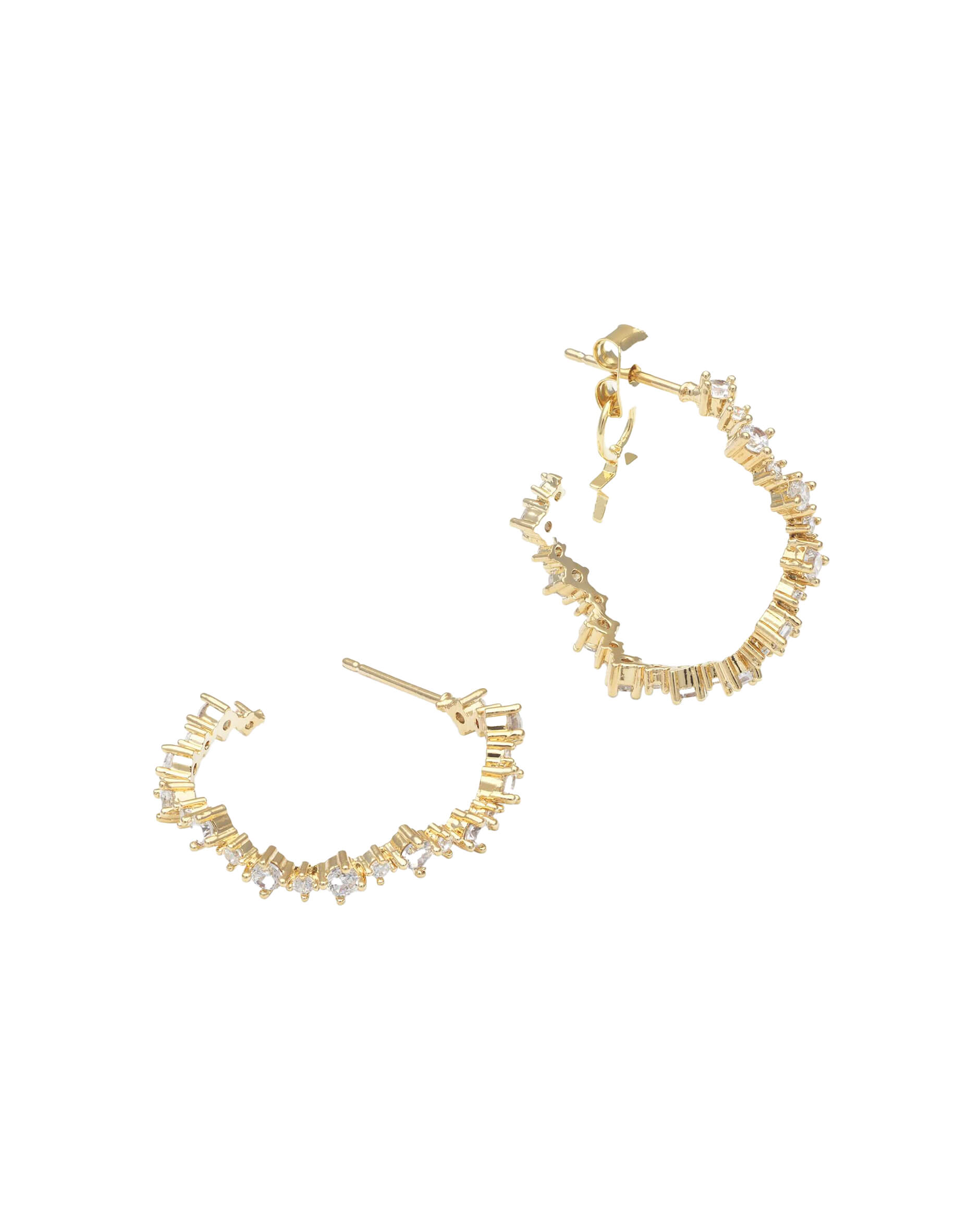 Capella Hoops örhängen crystal