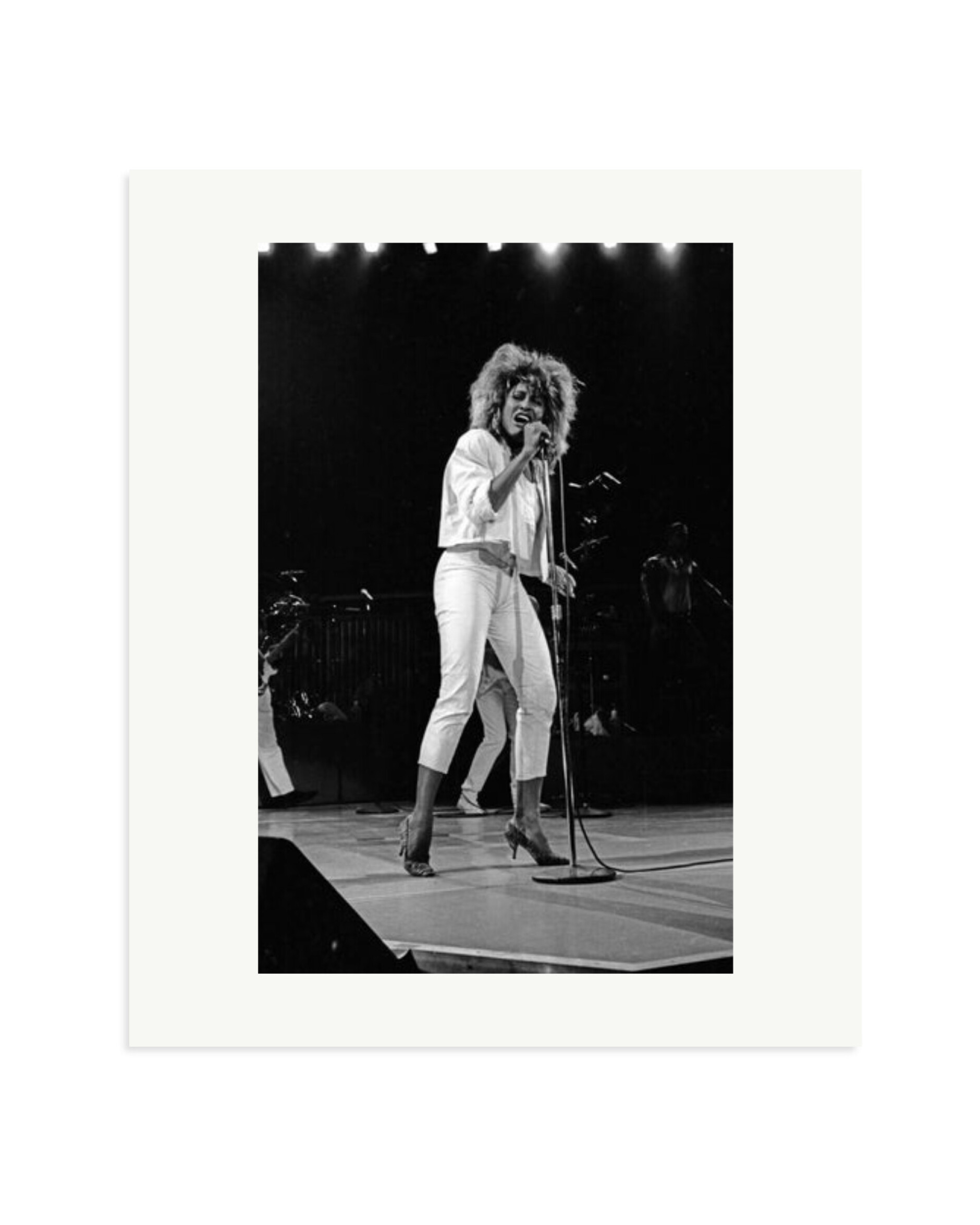 Tina on Stage Print Only / Large