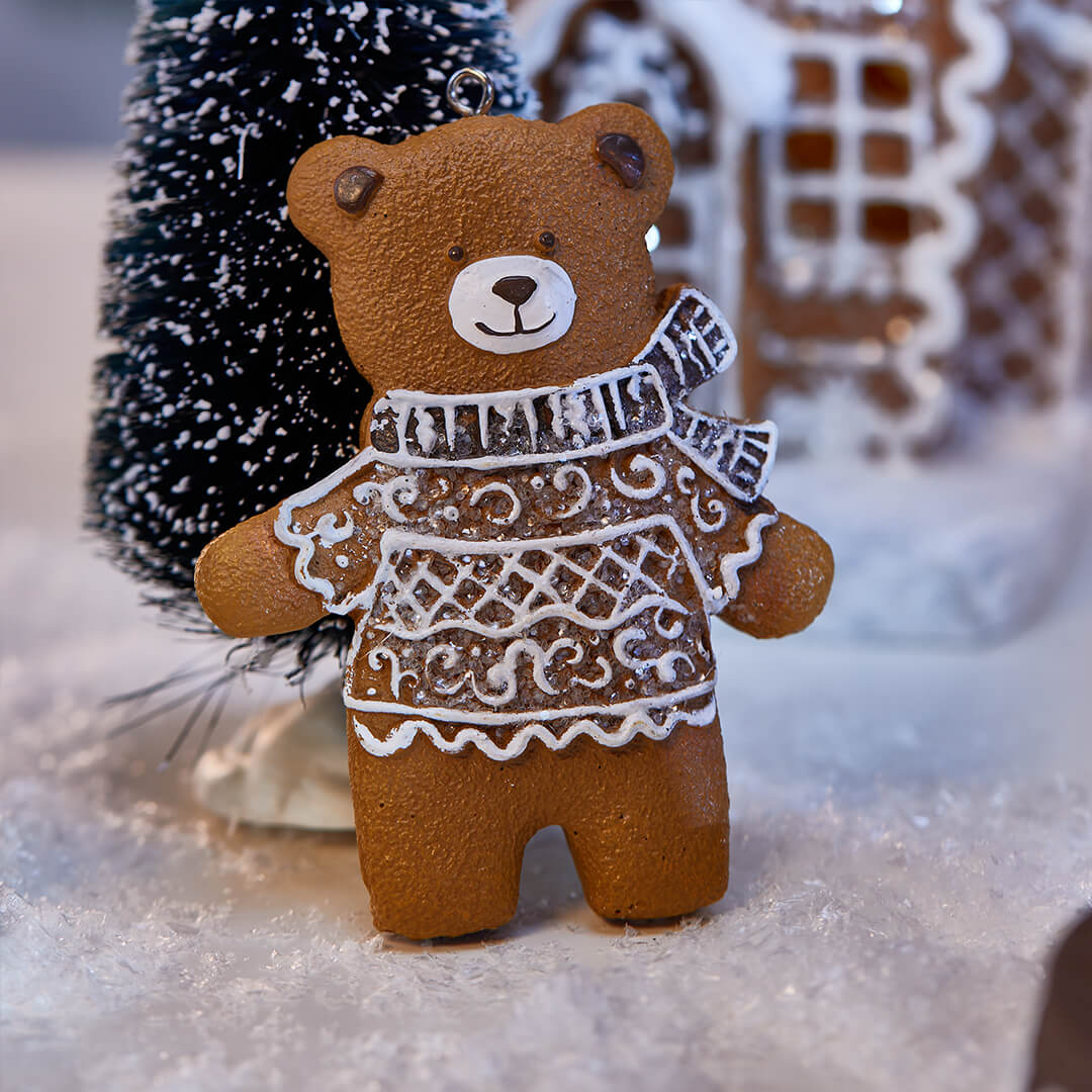 Oldbury Gingerbread Teddy Bear Ornament
