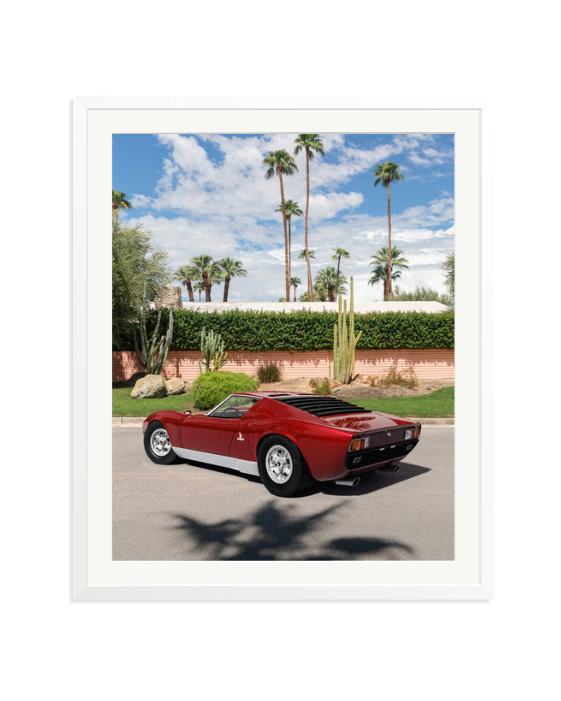 Lamborghini Miura in Palm Springs White / XXL