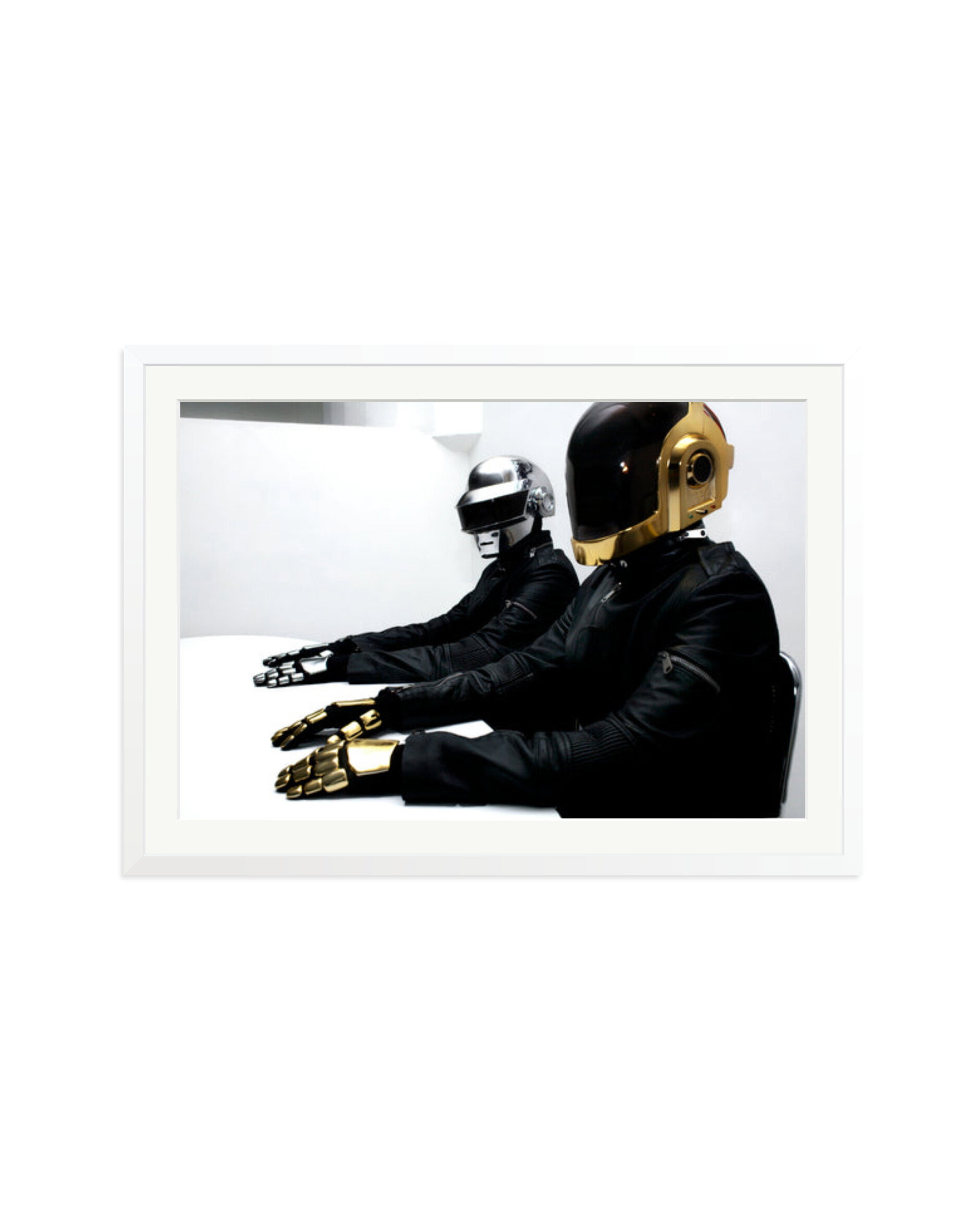 Daft Punk Robot Rock White / XXL