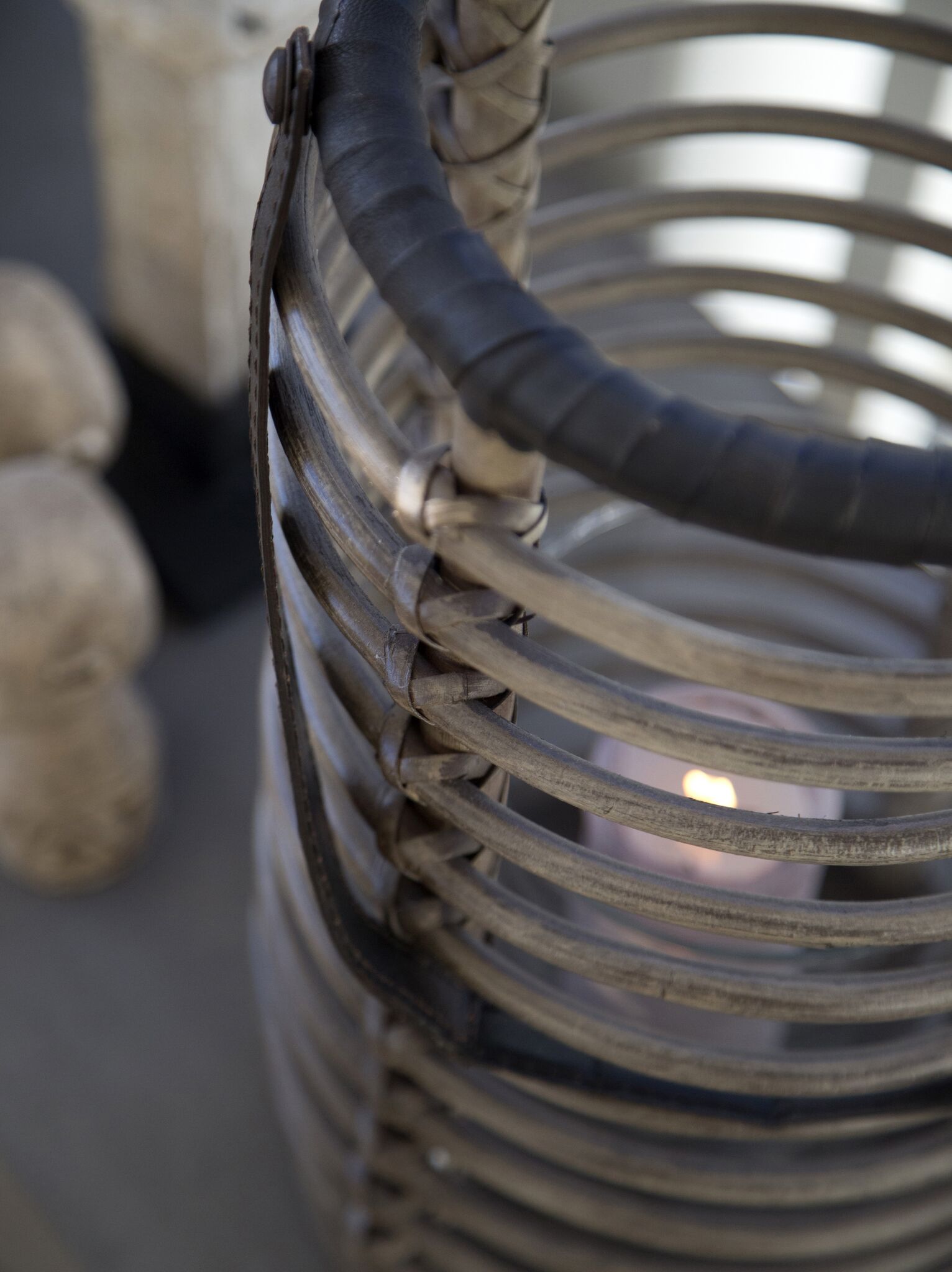 Columbus Lantern Rattan