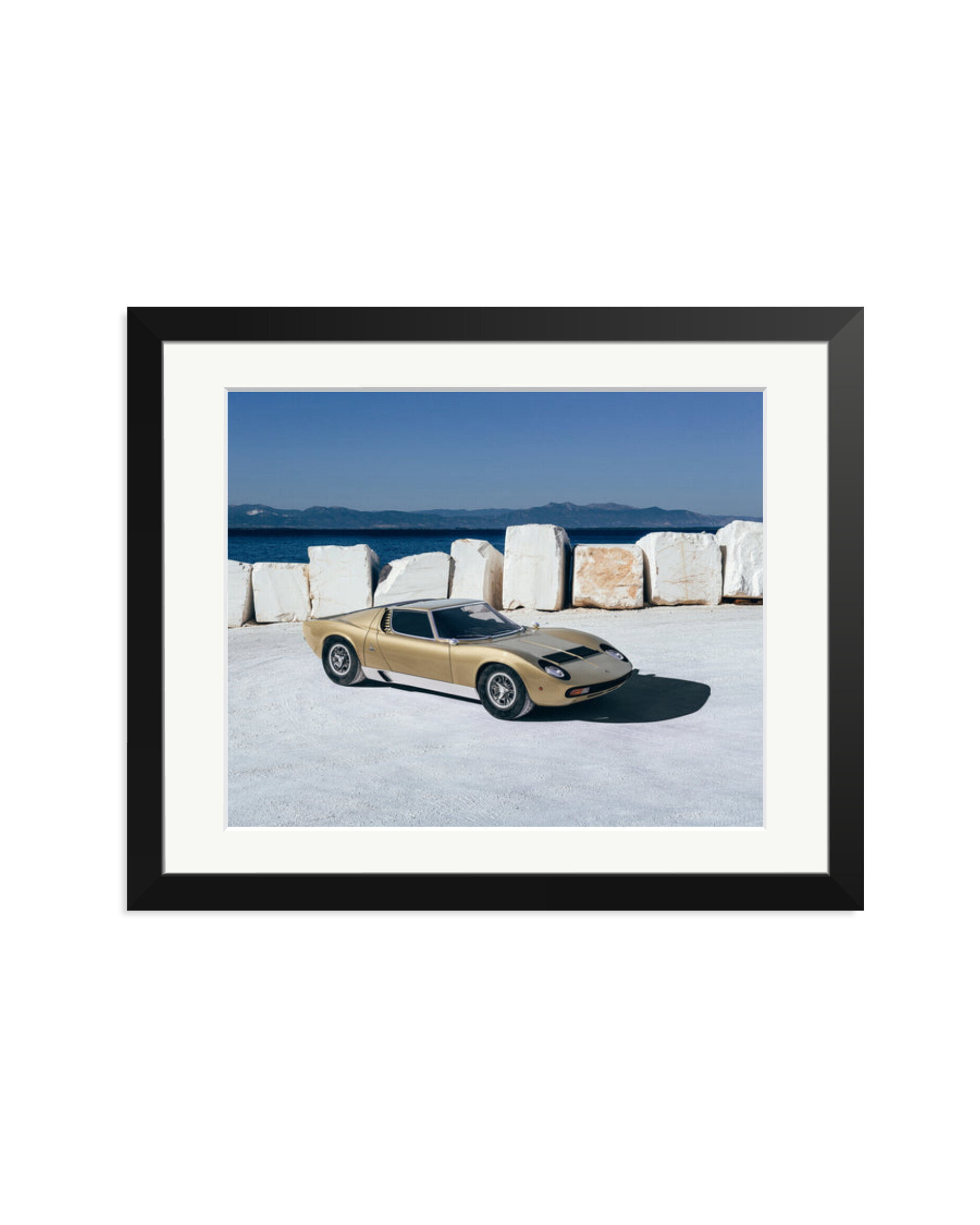 Lamborghini Miura in Greece Black / Medium
