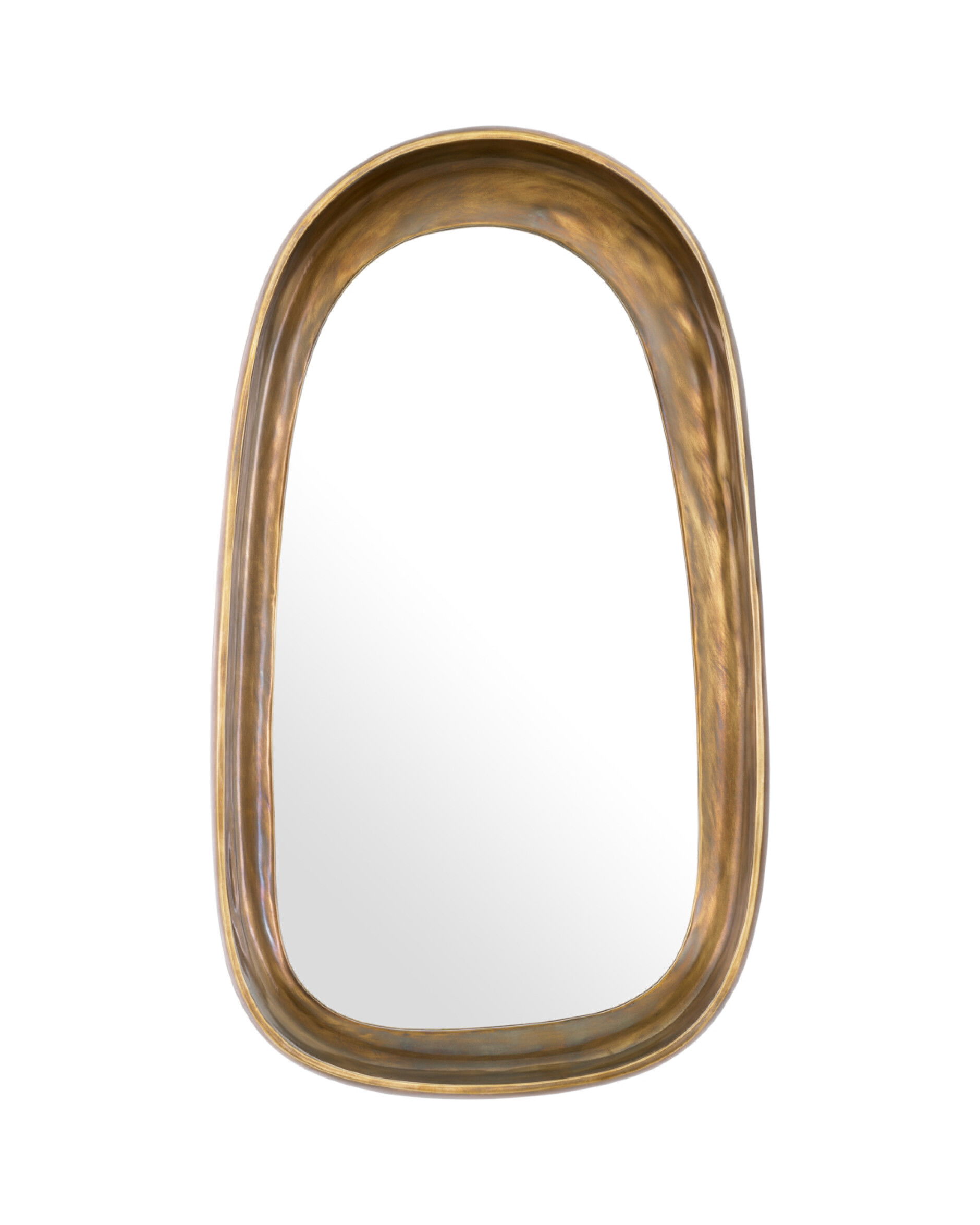 Sandals spegel antik mässing