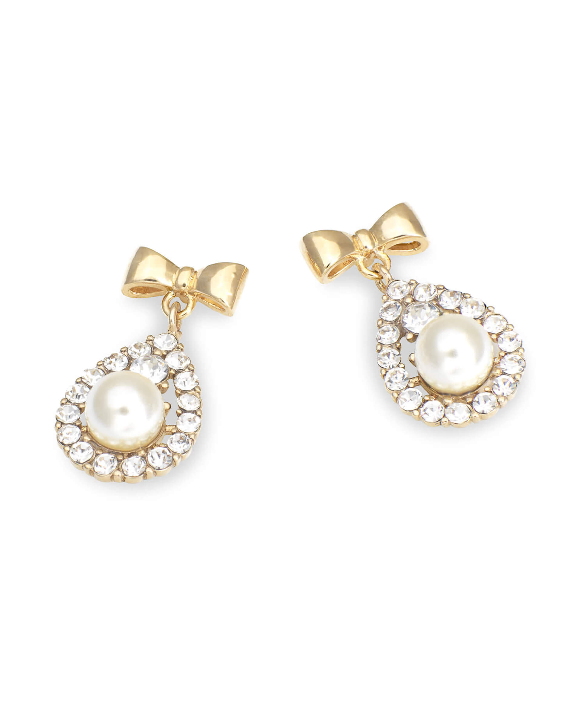 Petite Coco örhängen ivory pearl