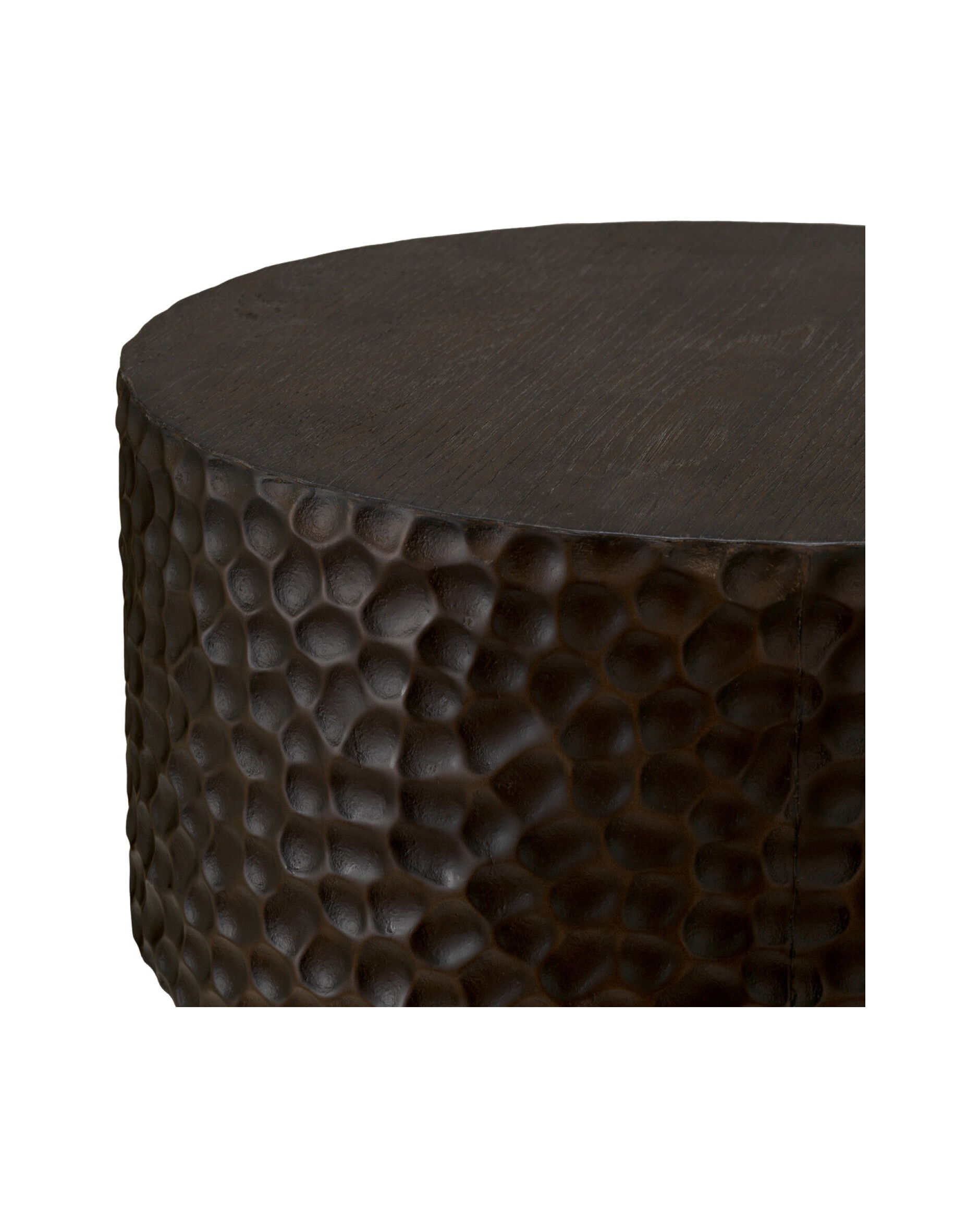 Thoren Side Table Ebony Oak Veneer
