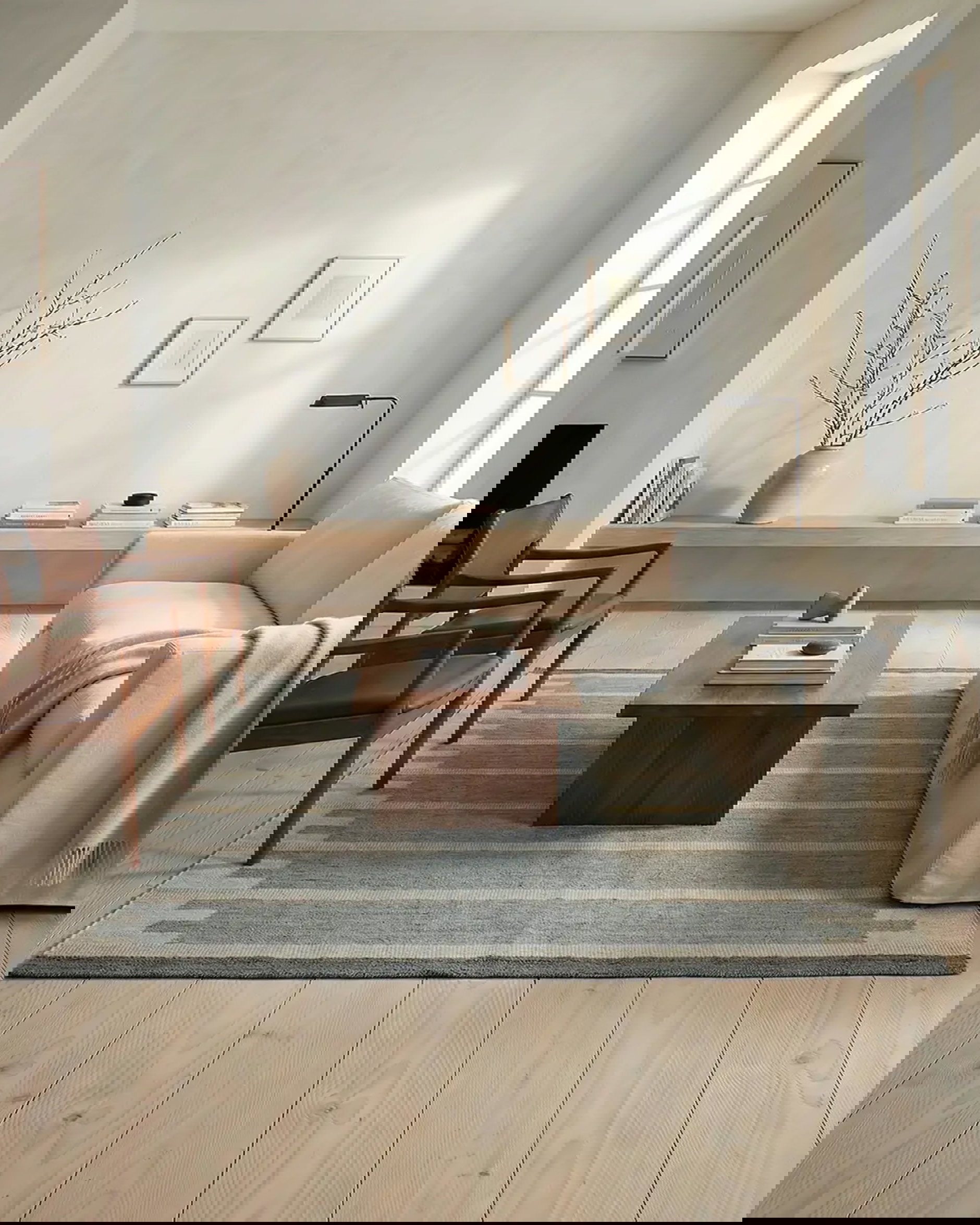 Falsterbo matta blå