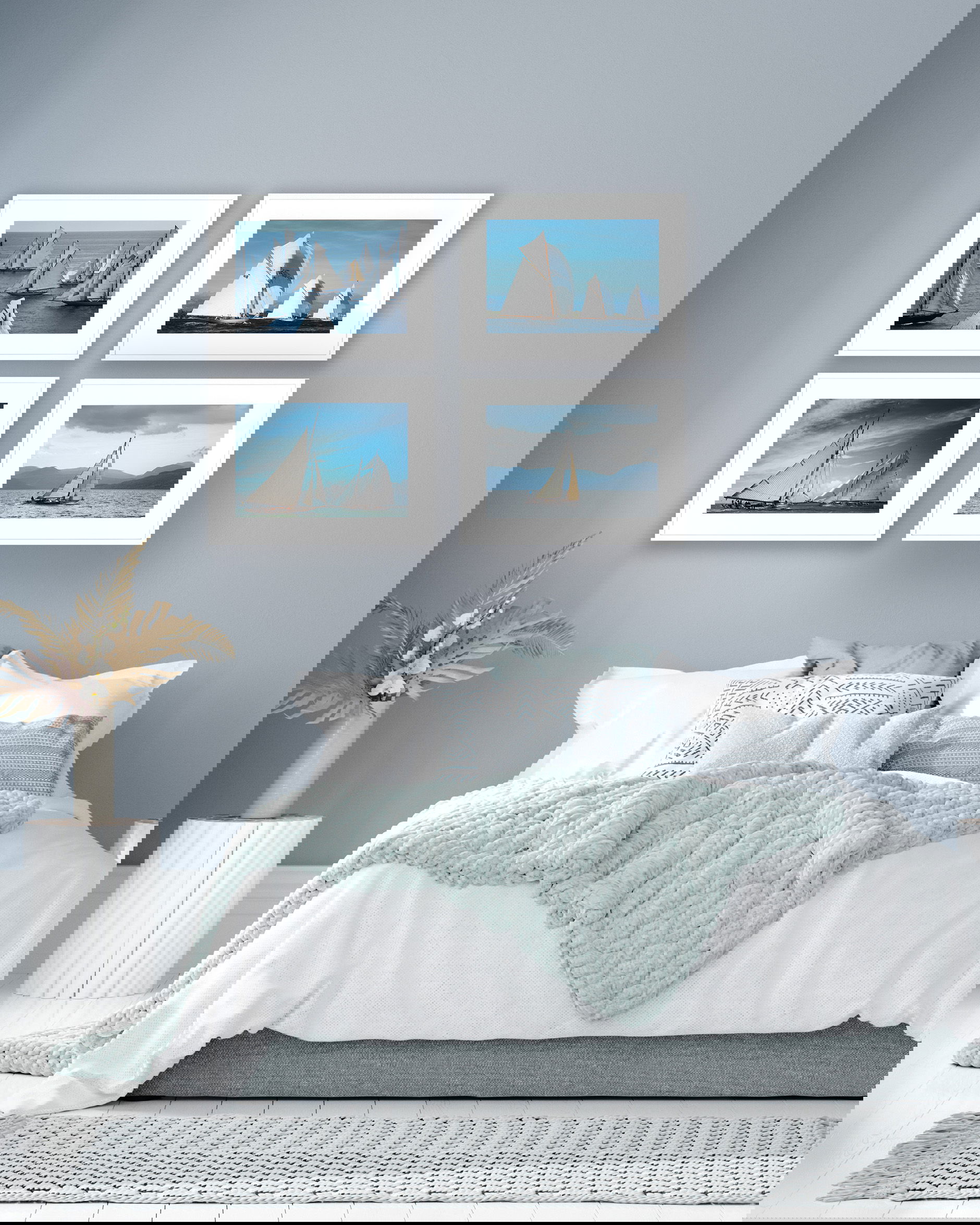 Sailing from Ben Wood (Set of 4)