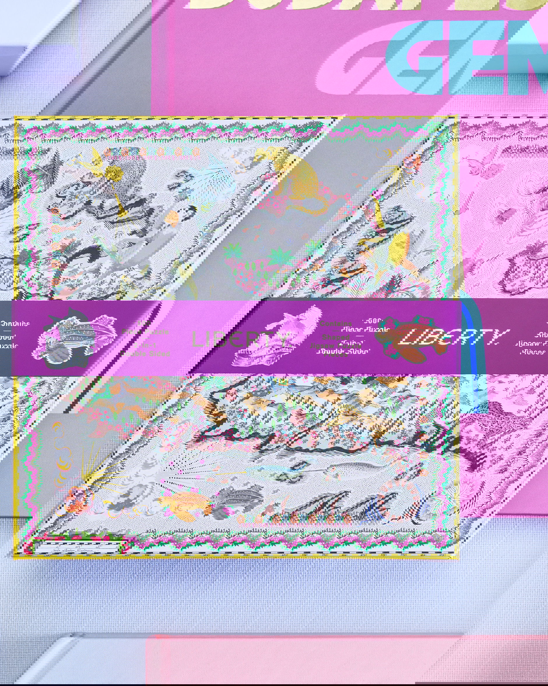 Maxine double-sided puzzle