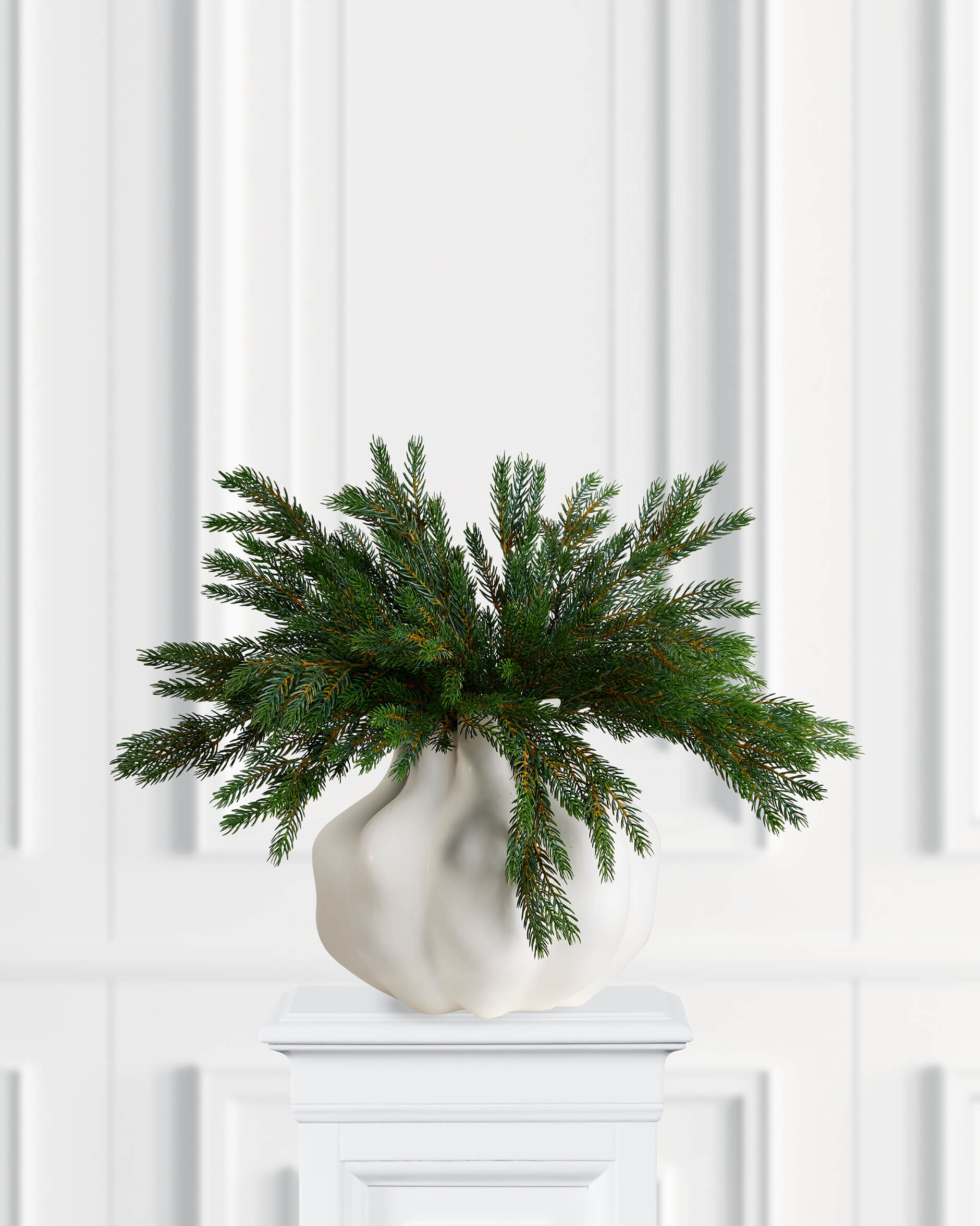 Weise grankvist snittblomma grön