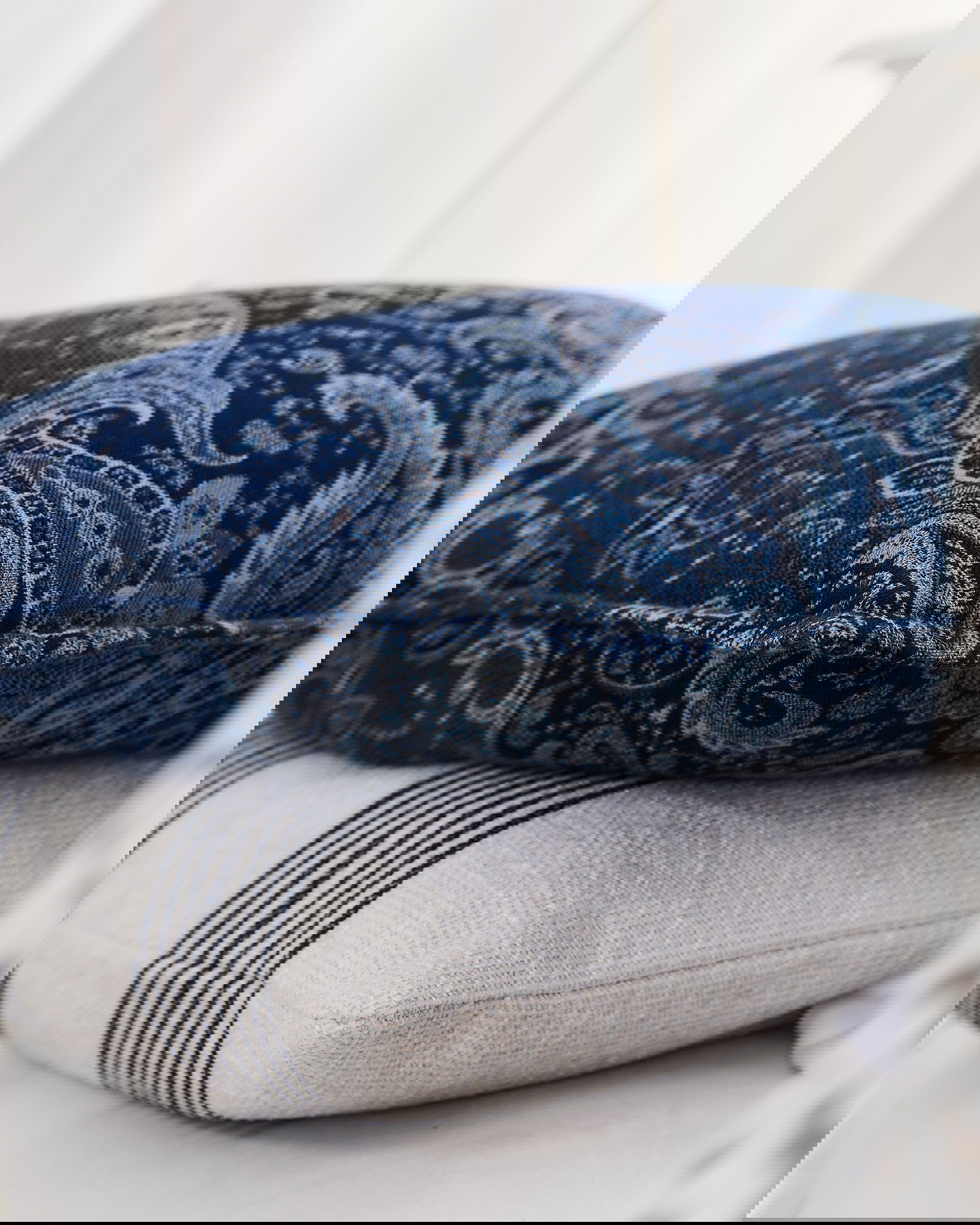 Eroz Paisley-tyynynpäällinen, indigo OUTLET