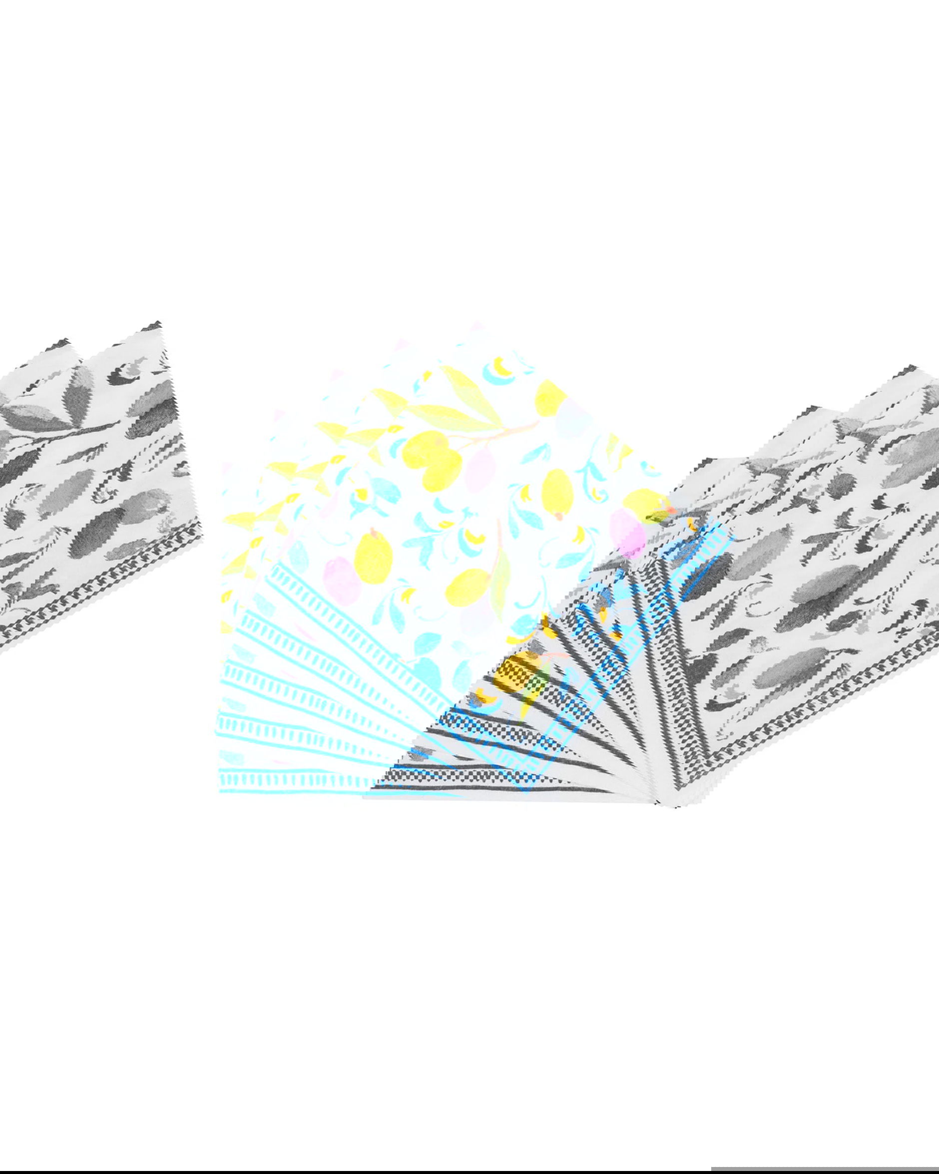 Mediterranean Blue cocktailservietter 20-pakning