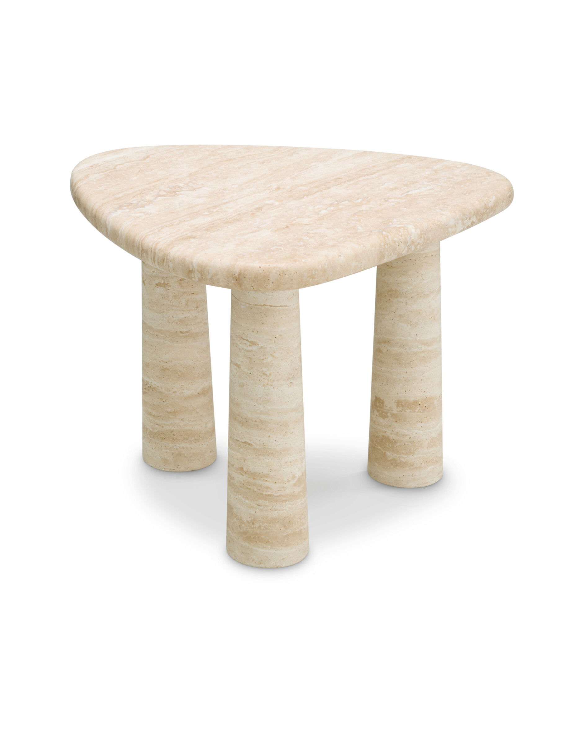 Larino Side Table Travertine