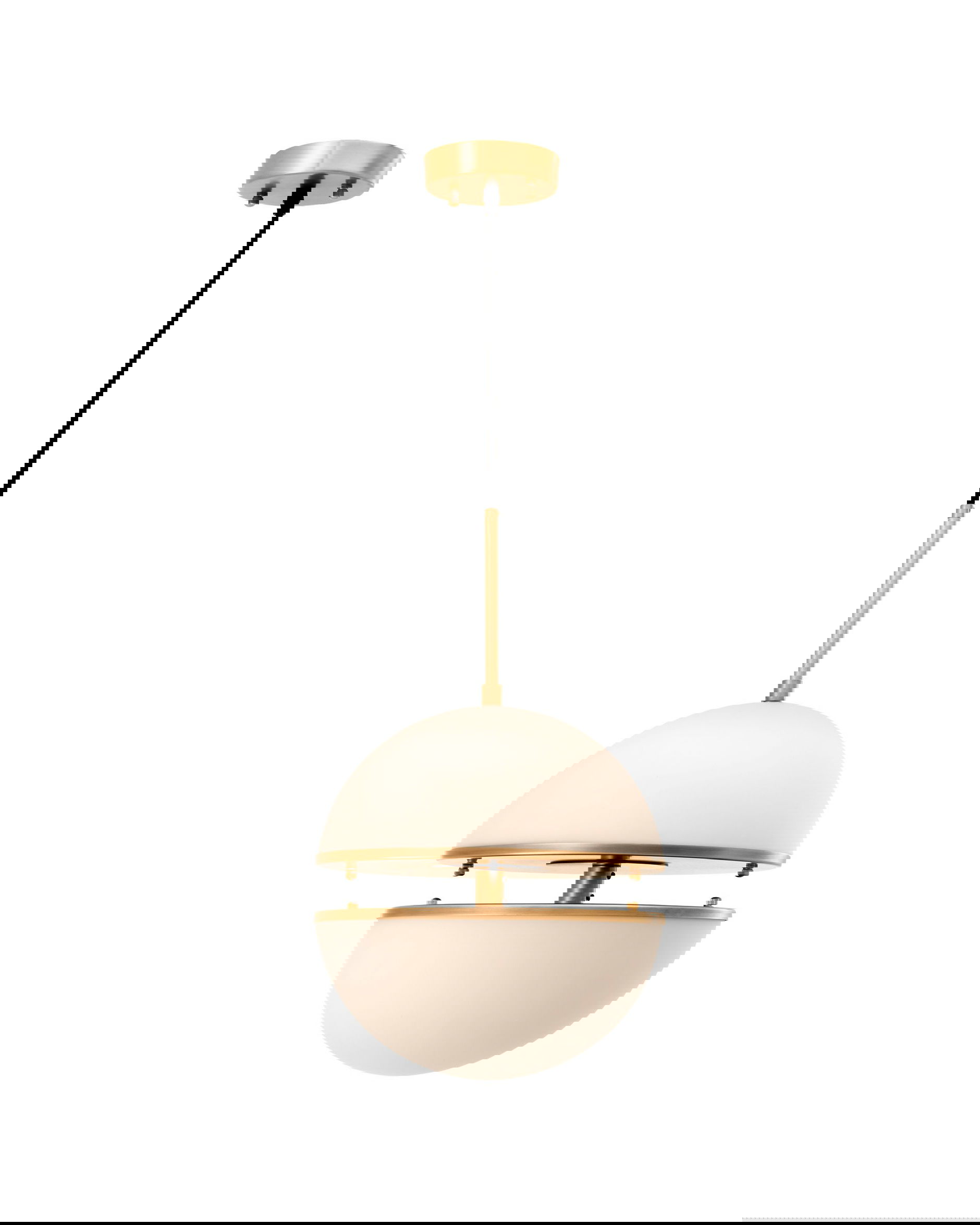 Spiridon 1 taklampa mässing