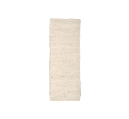 White - Merino Rug Concrete