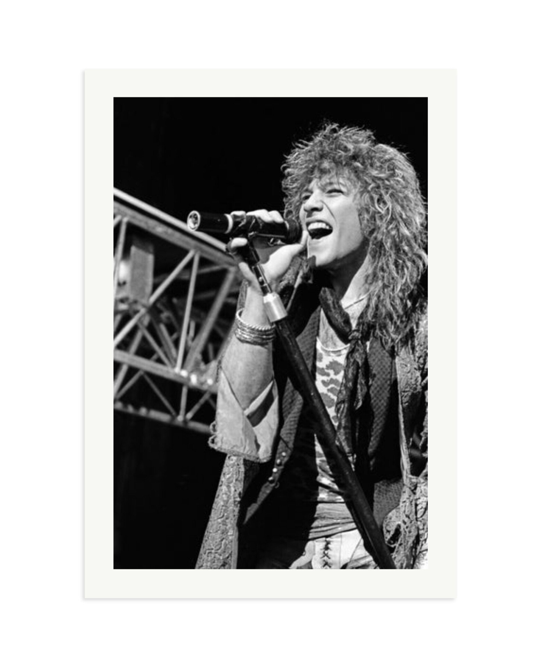 Jon Bon Jovi at the Blossom Music Center Print Only / XXL
