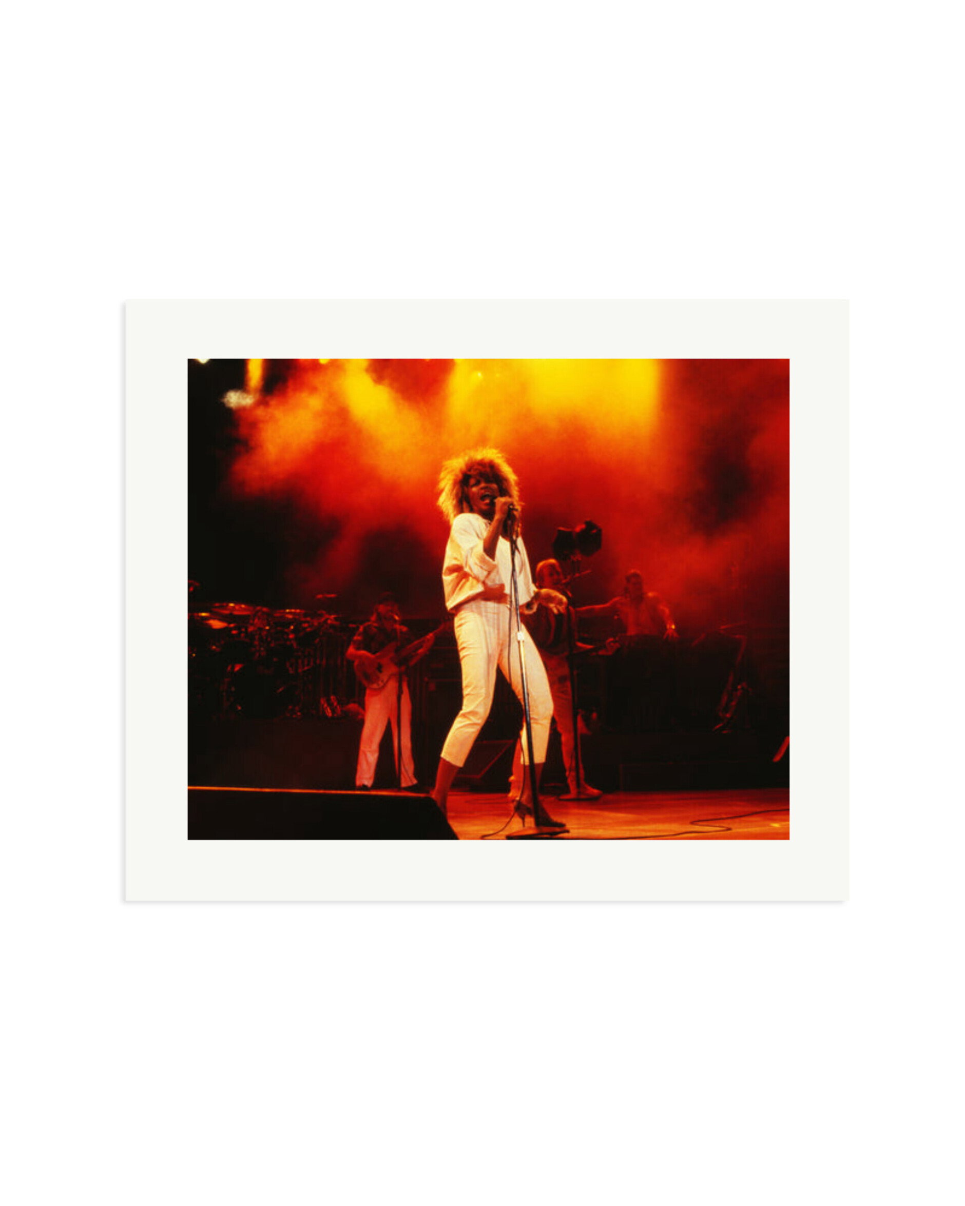 Tina Turner on Stage Print Only / Large