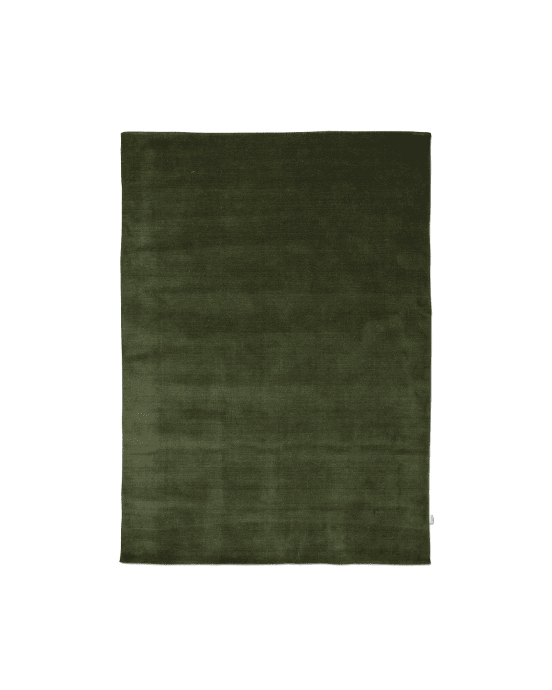 Solid tæppe forest green