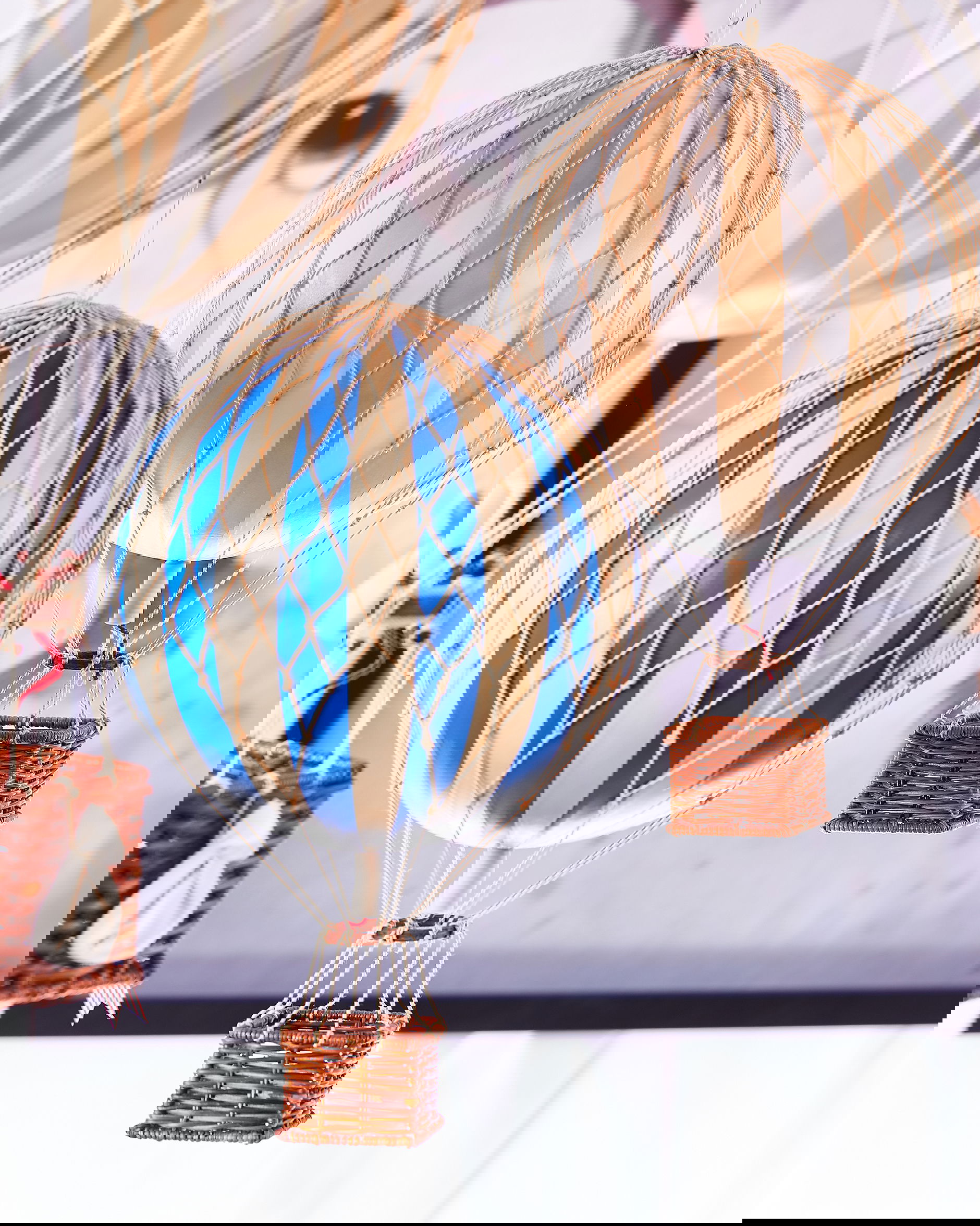 Travels Light luftballong blå