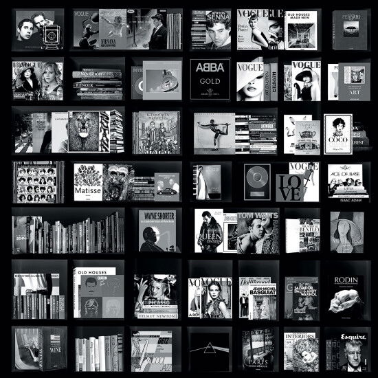 Book Case Music Black