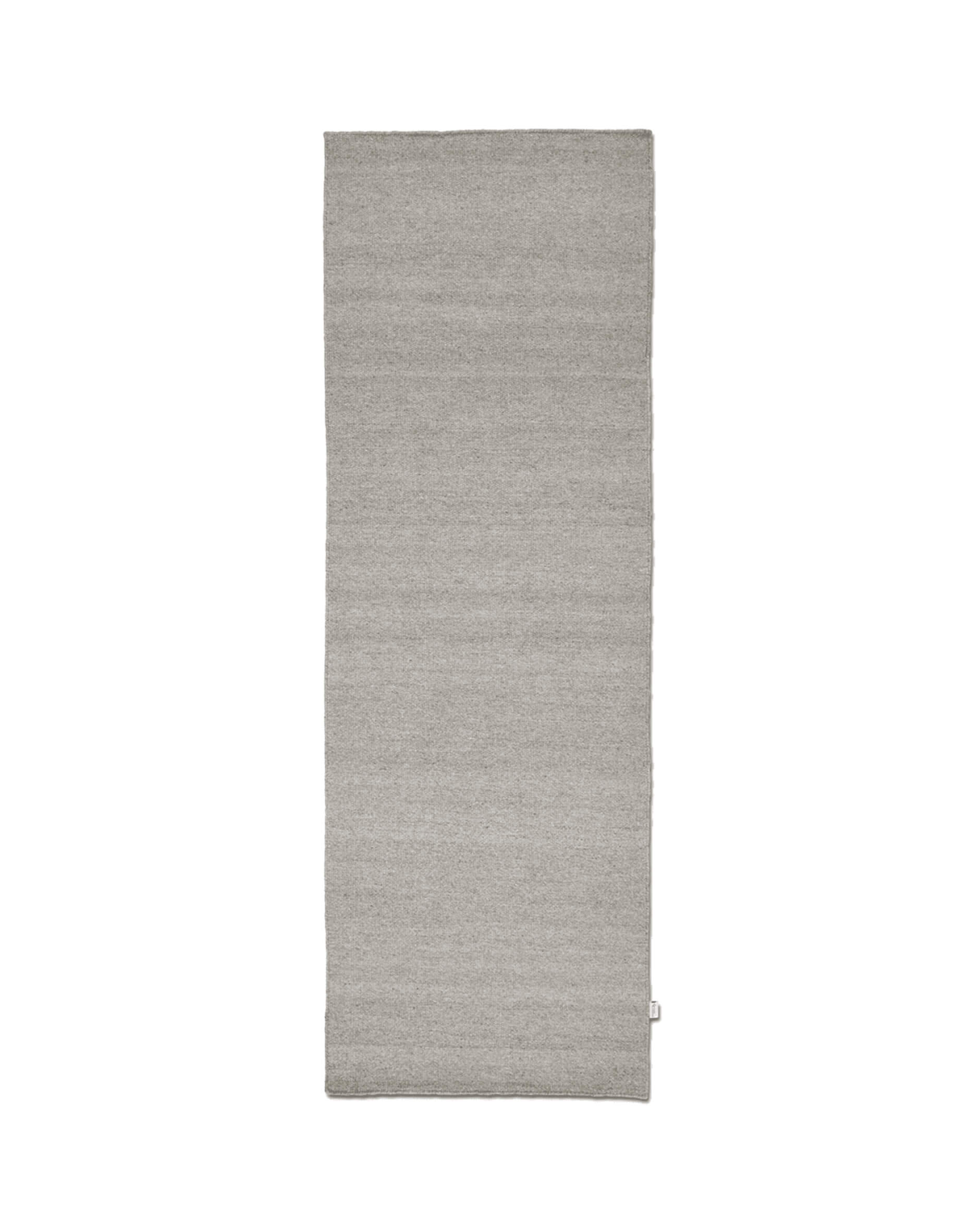 Plain käytävämatto hopea