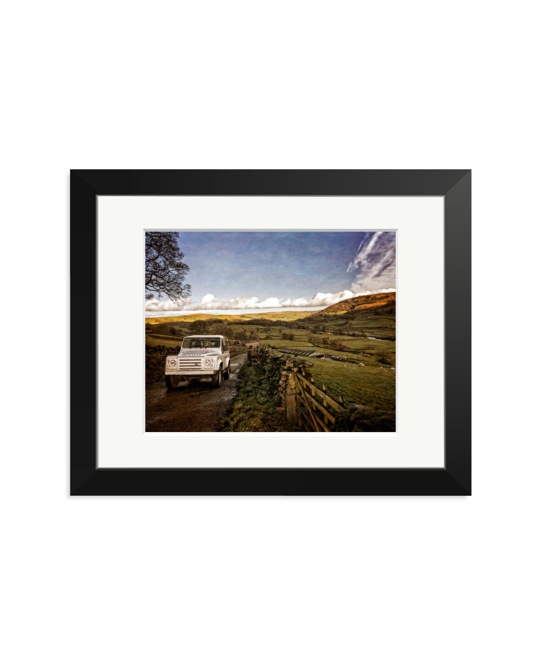 Defender 90 in the Dales Black / Small