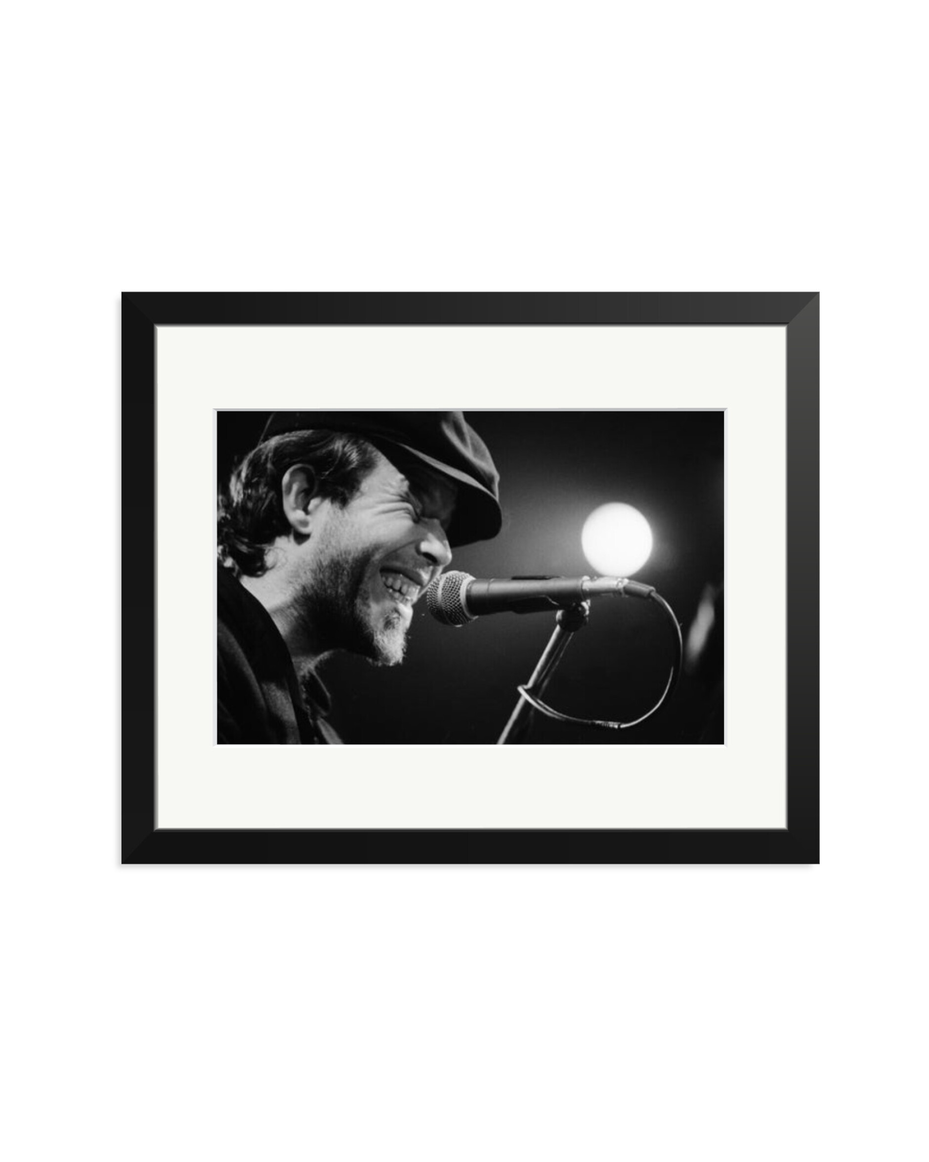 Tom Waits at the Cleveland Agora Club Black / Medium