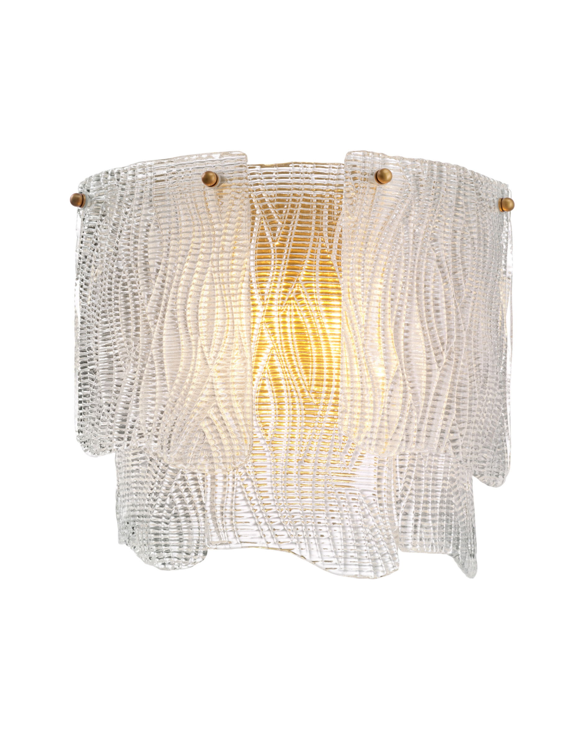 Asinara vägglampa glas