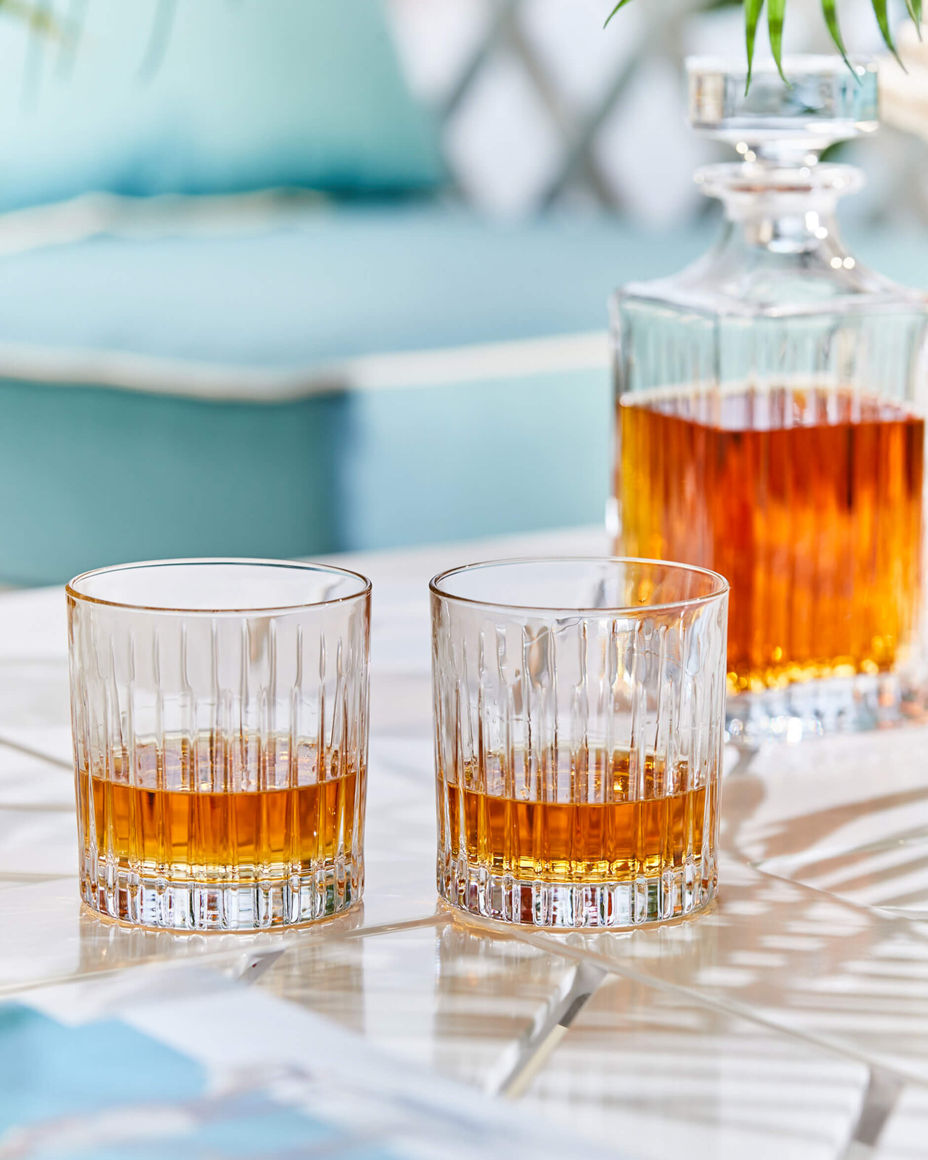 Manhattan tumblerglas kristall singel