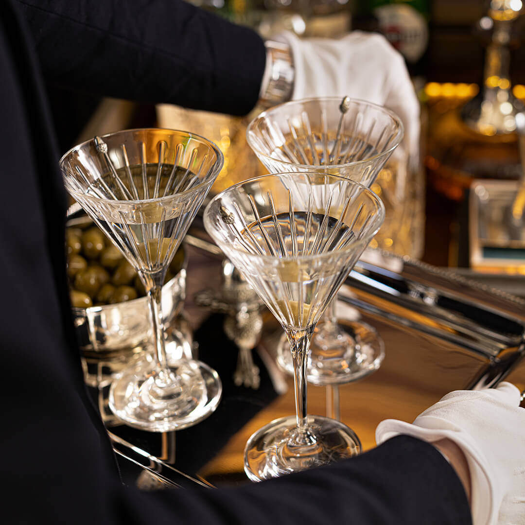 Manhattan Martini Glass Crystal 6-pack