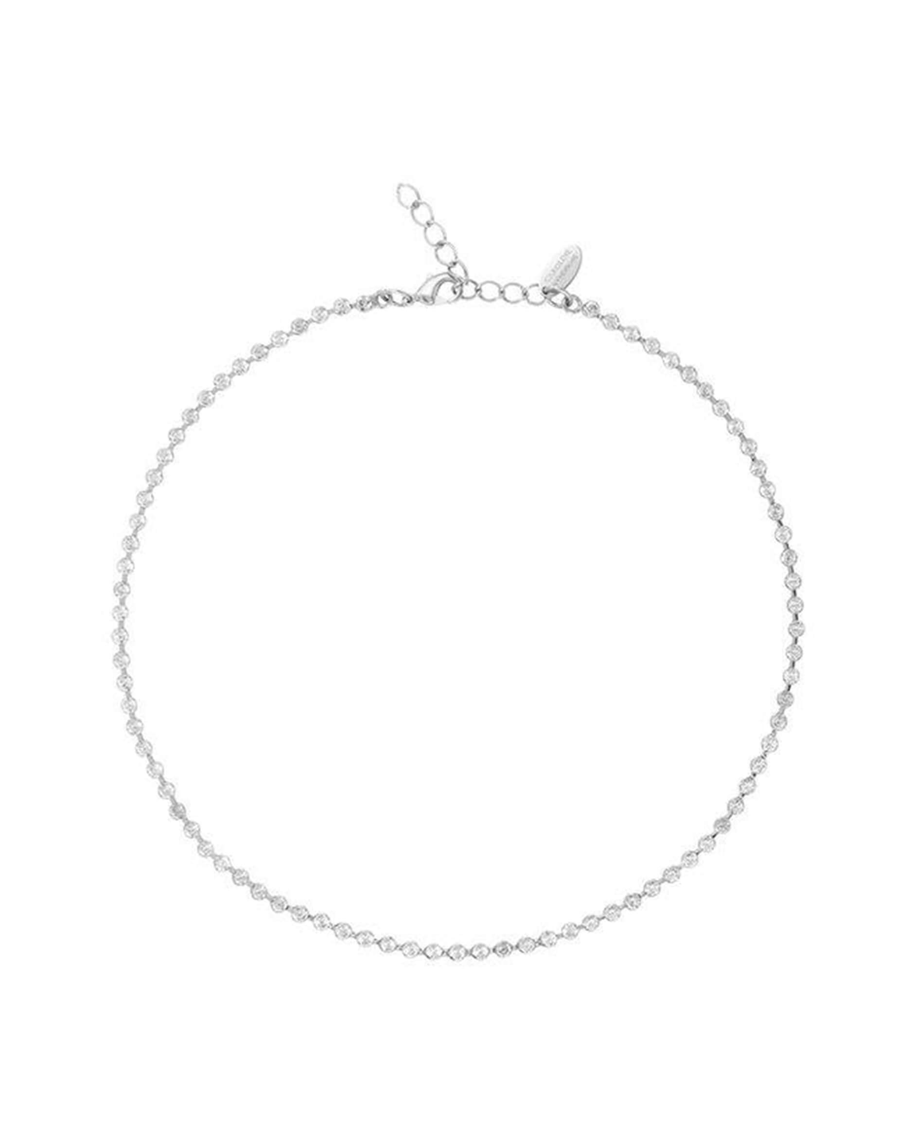 Siri Necklace Crystal Rhodium