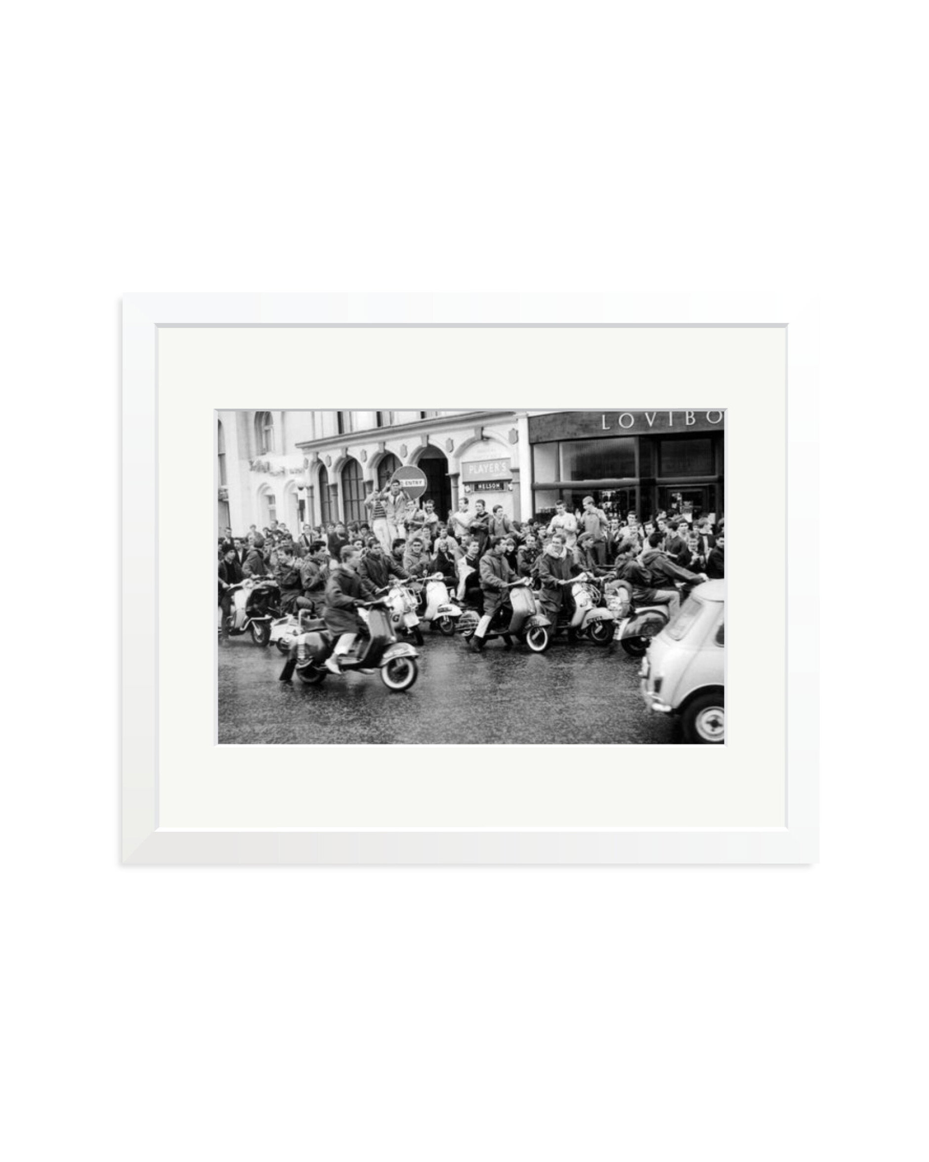 Mods and Teddy Boys White / Medium