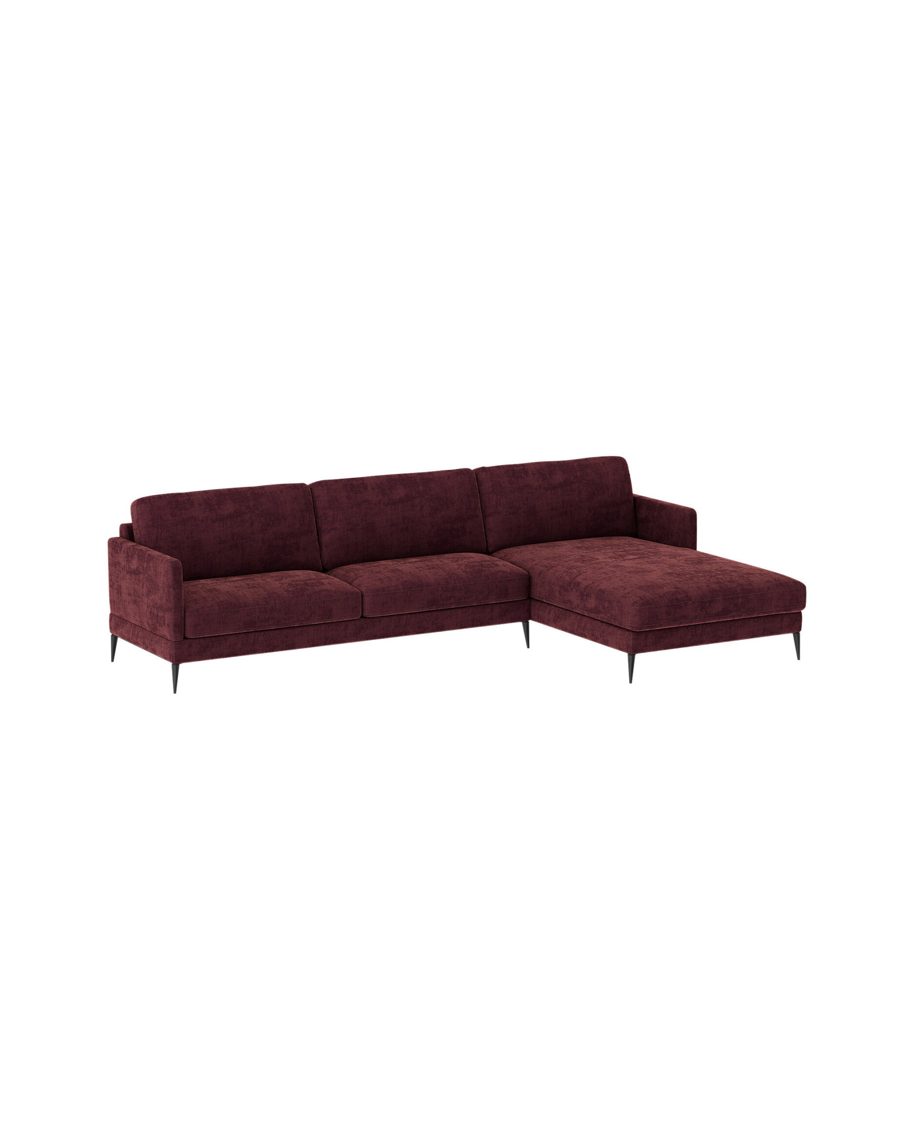 Andorra Lounge Sofa Gabby Burgundy