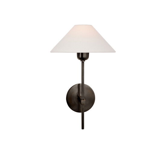 null - Hackney Single Sconce Bronze