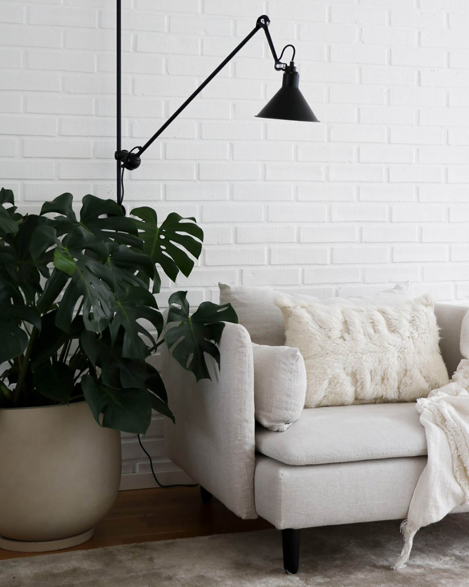 Casablanca kudfodral vit