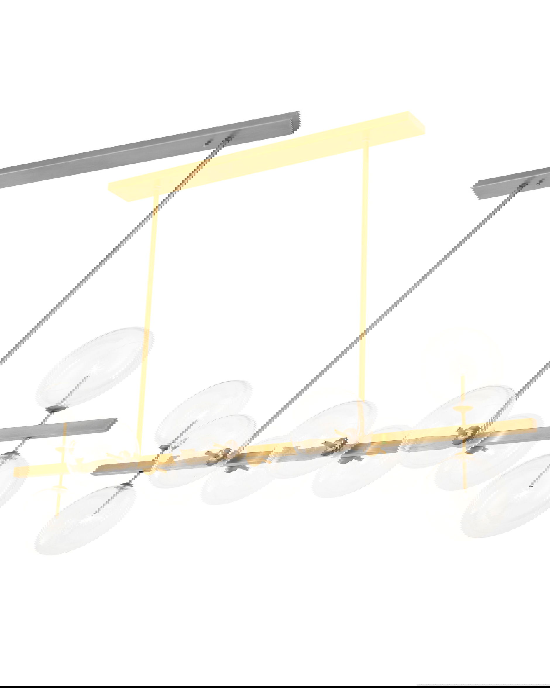 Largo taklampa mässing