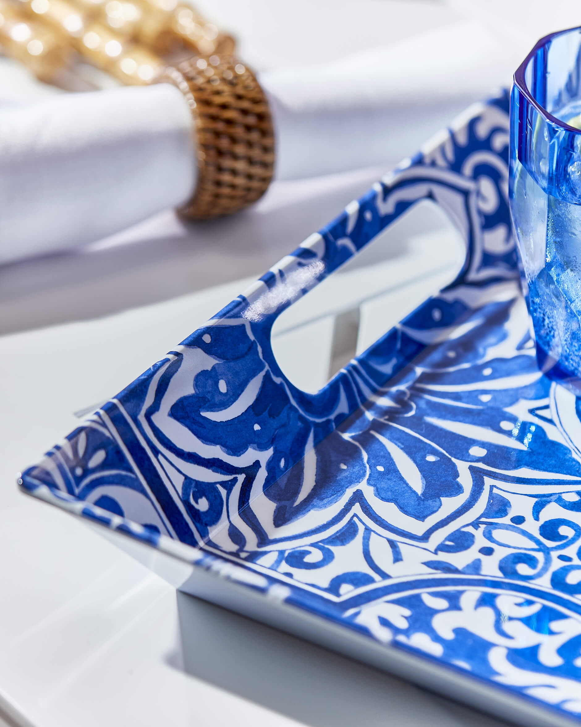 St. Tropez serveringsbricka melamin