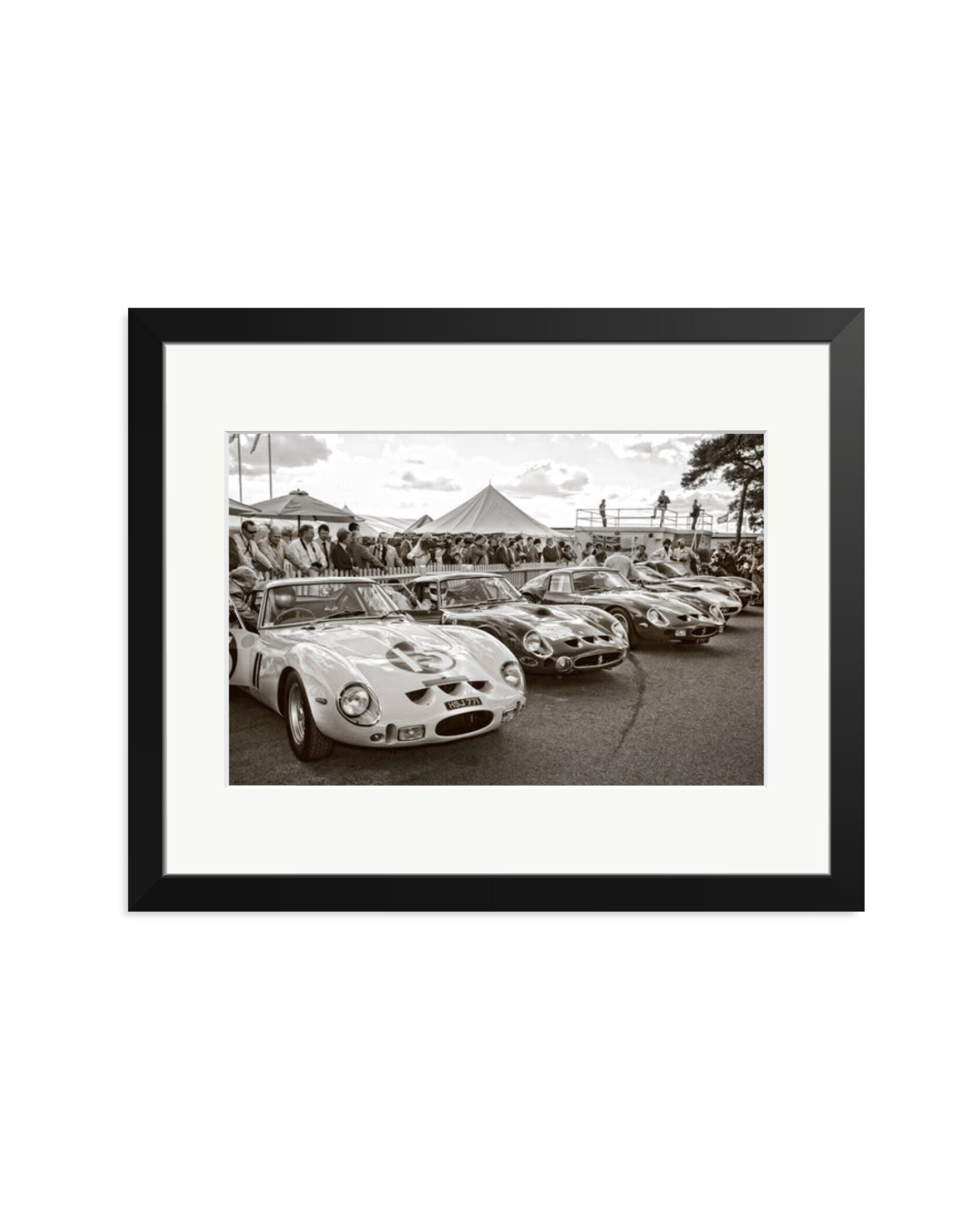 Goodwood Revival Ferarri 250 GTO's Black / Medium