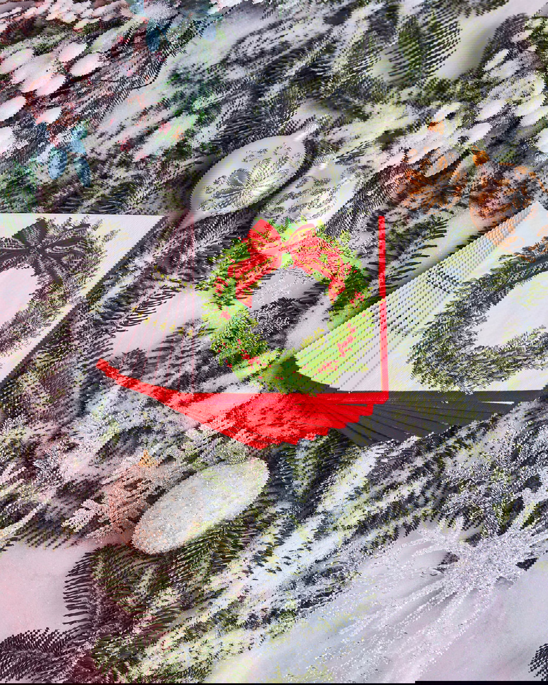 Bärkrans julservetter 20-pack