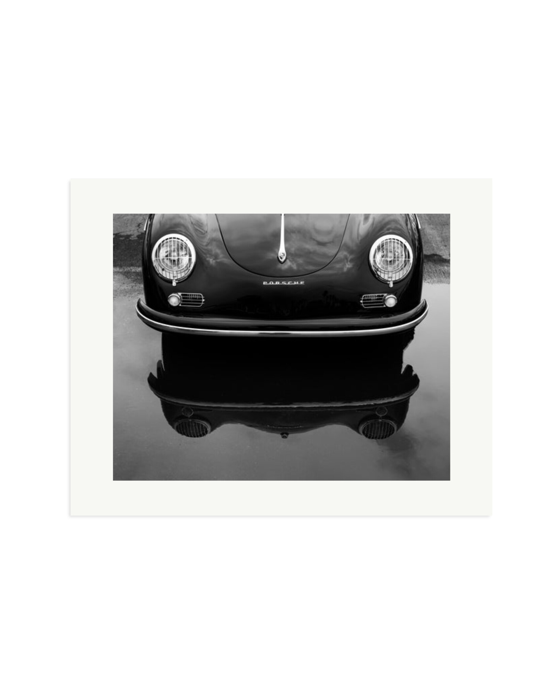 Porsche 356 Nose Print Only / XL