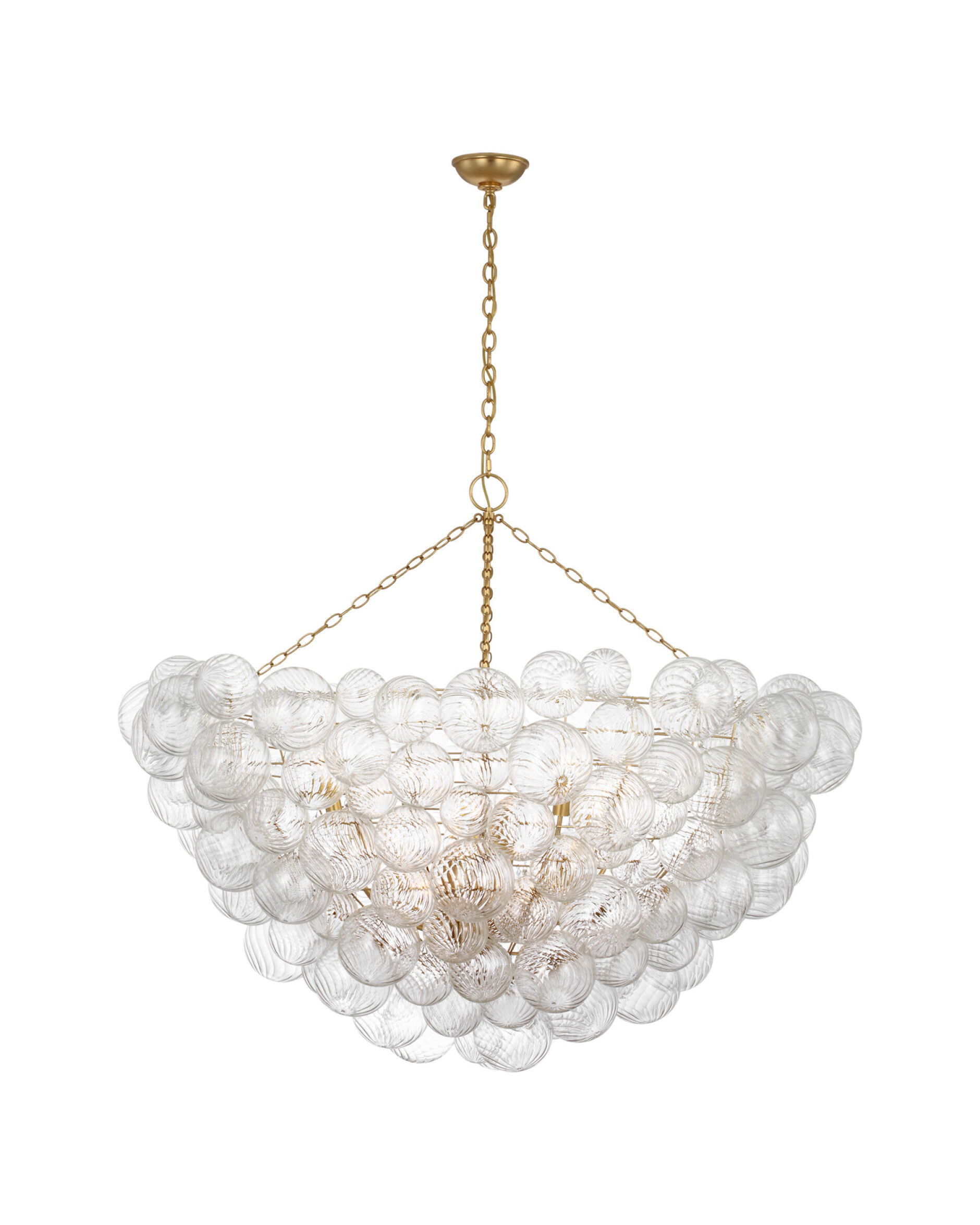 Talia 56" takkrona guld