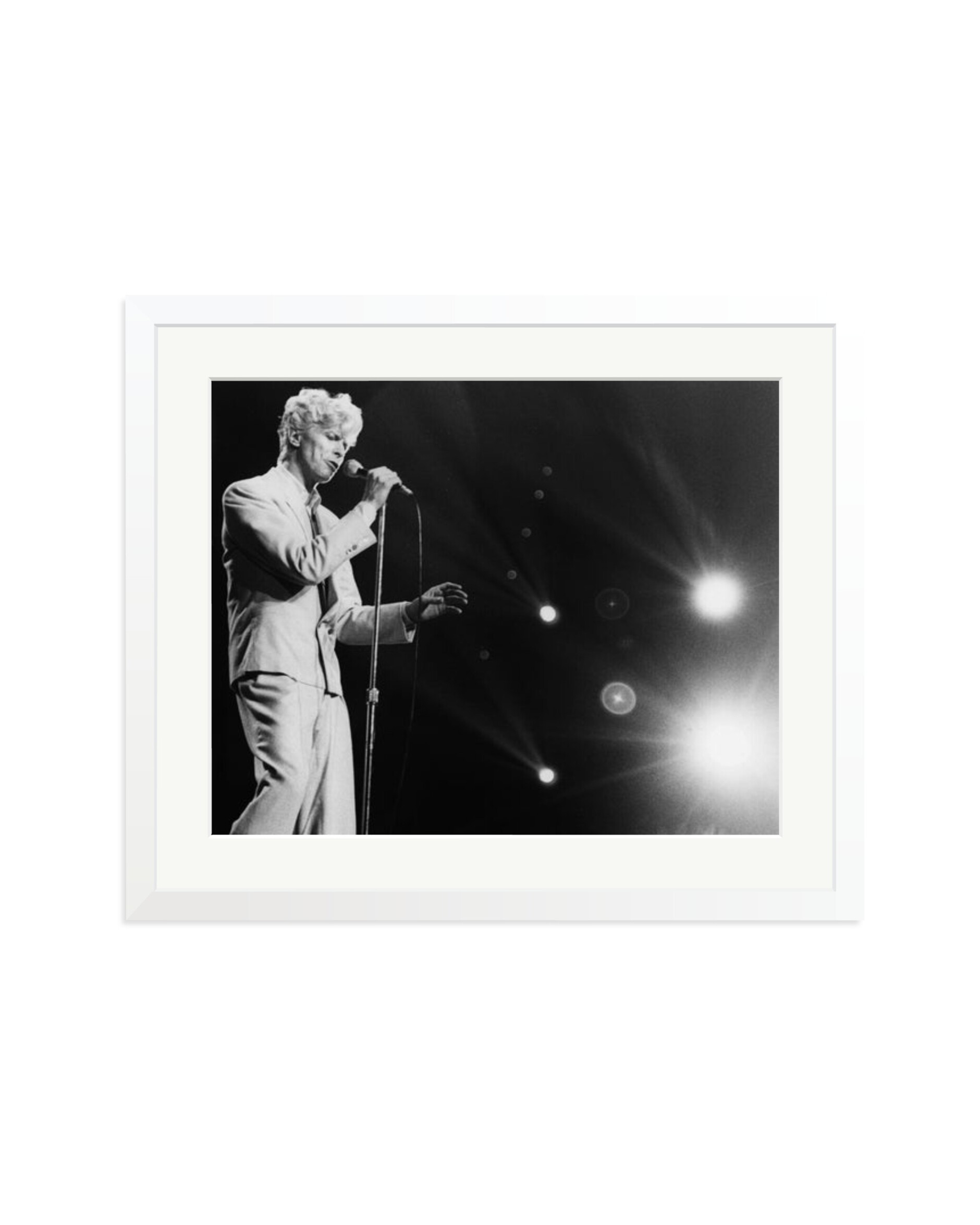 David Bowie 1983 White / Large